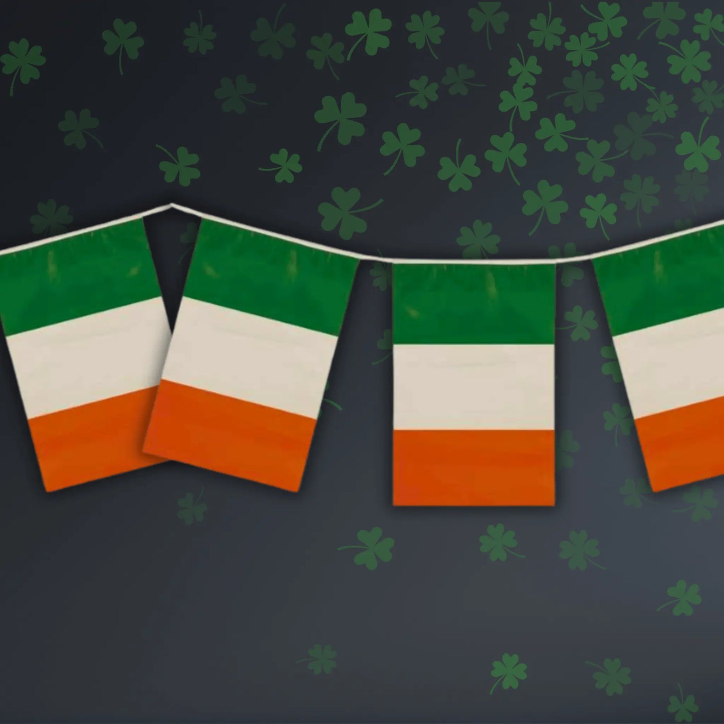 🇮🇪 12ft Irish Bunting – Perfect for St. Patrick’s Day & Irish Celebrations ☘️✨ | The Party Hut