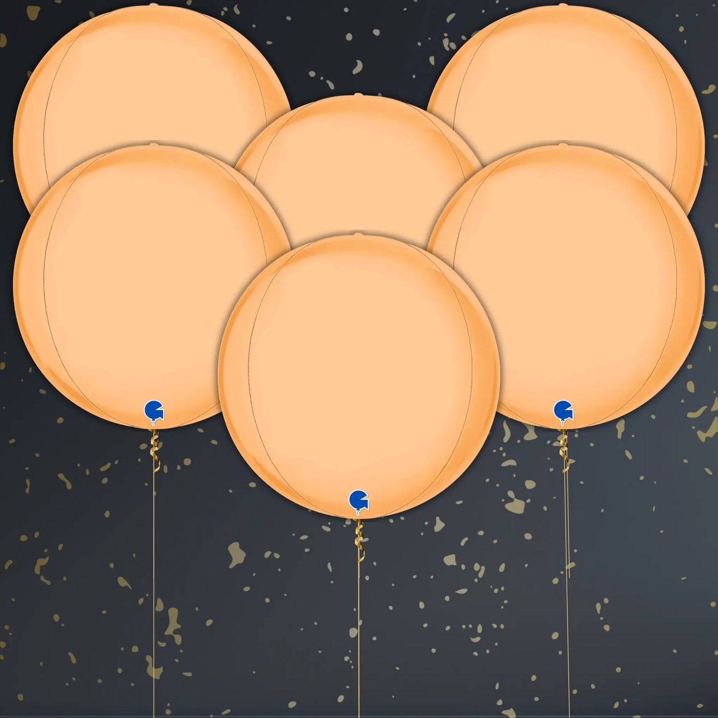 Nude Globe Balloon Package - Helium Filled | The Party Hut Cheltenham