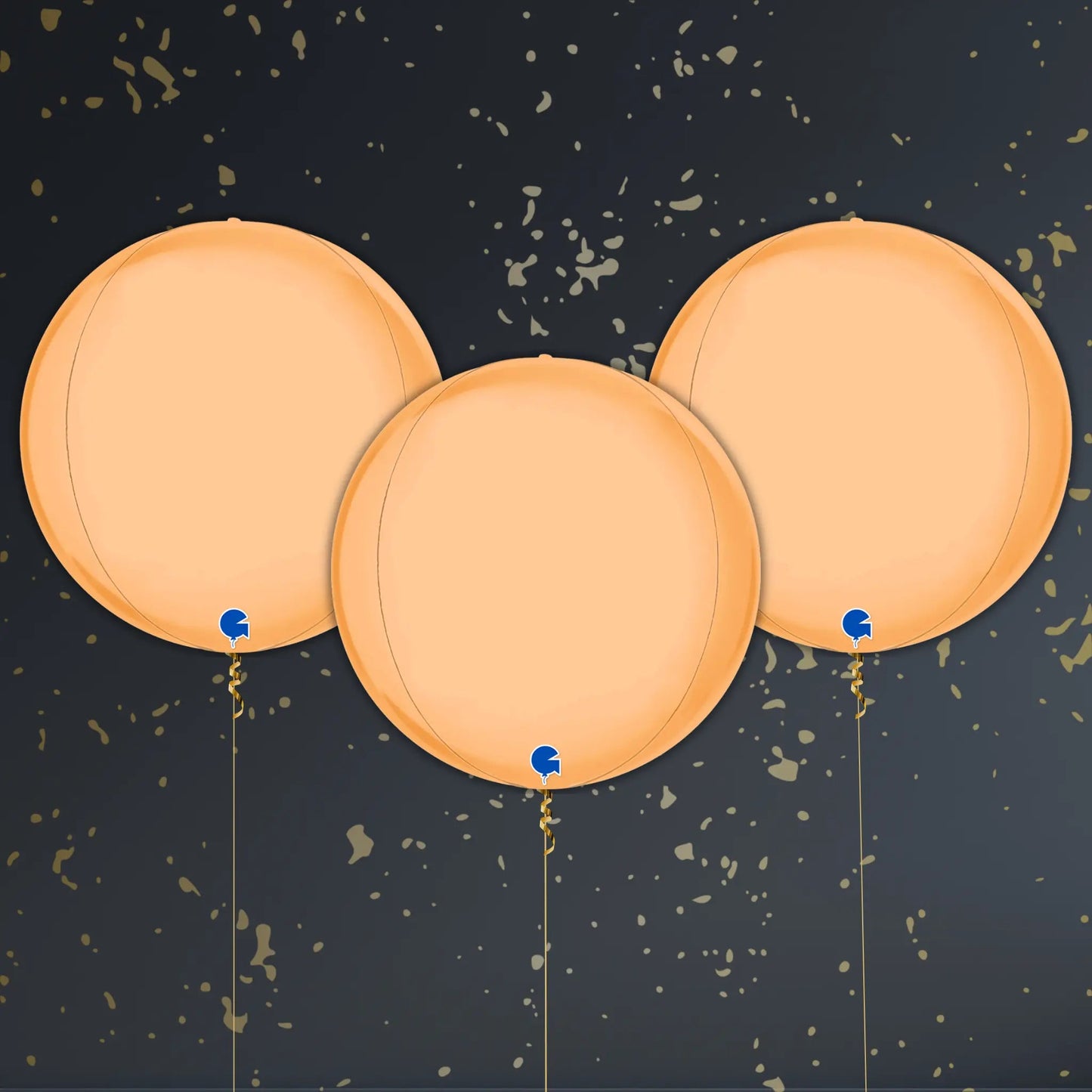 Nude Globe Balloon Package - Helium Filled | The Party Hut Cheltenham