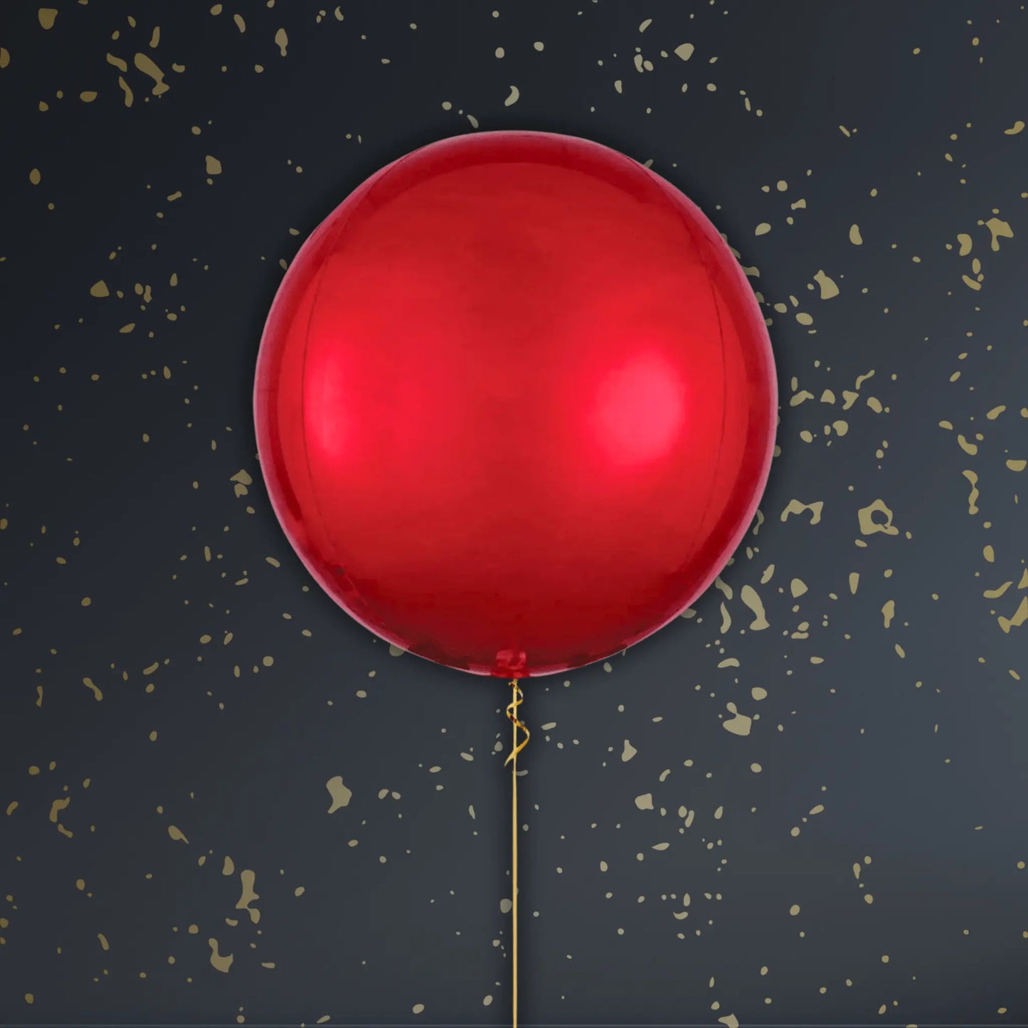 15" Red Globe Foil Balloon – Single Balloon | The Party Hut