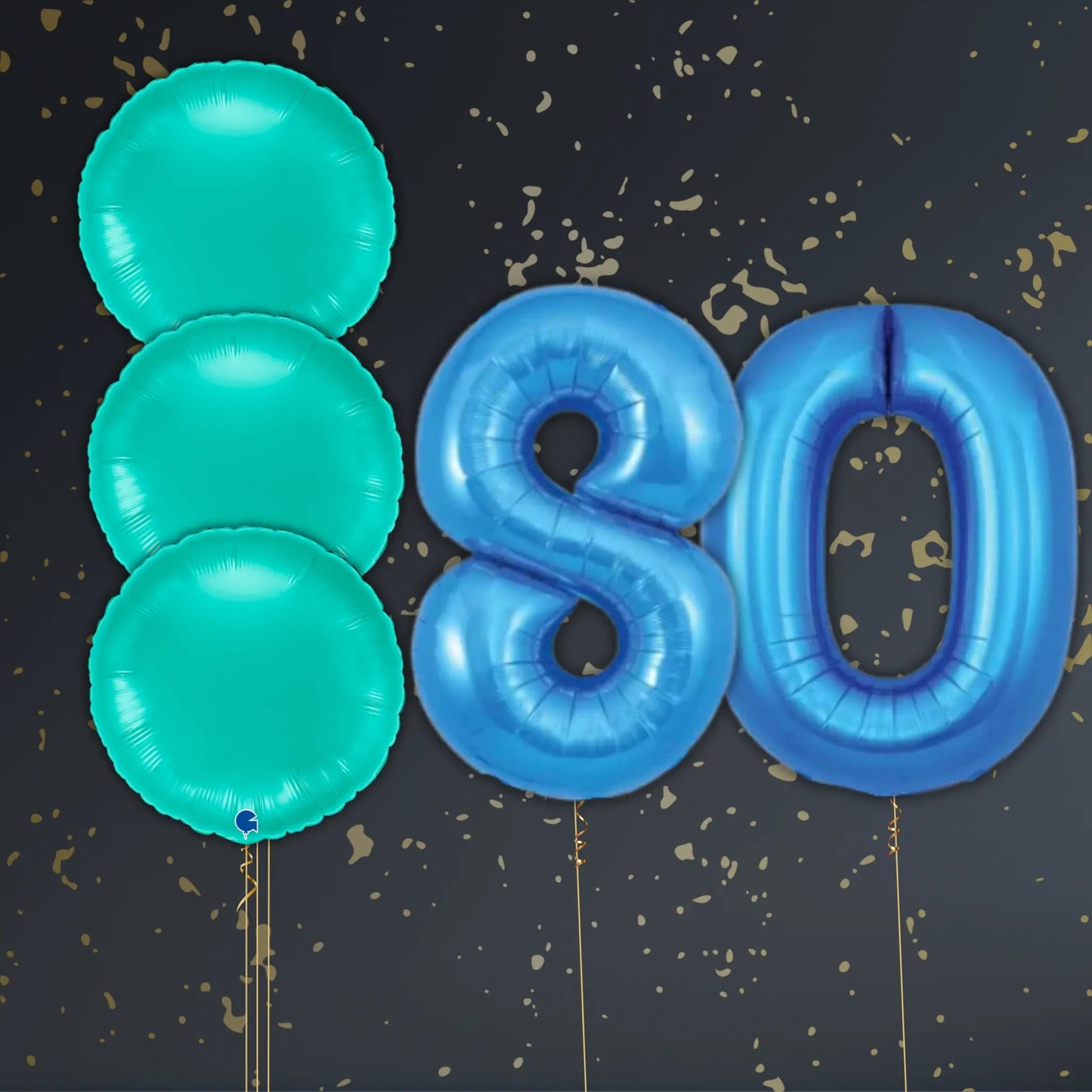 Tiffany Blue Round Balloon Package - Helium Filled | The Party Hut Cheltenham