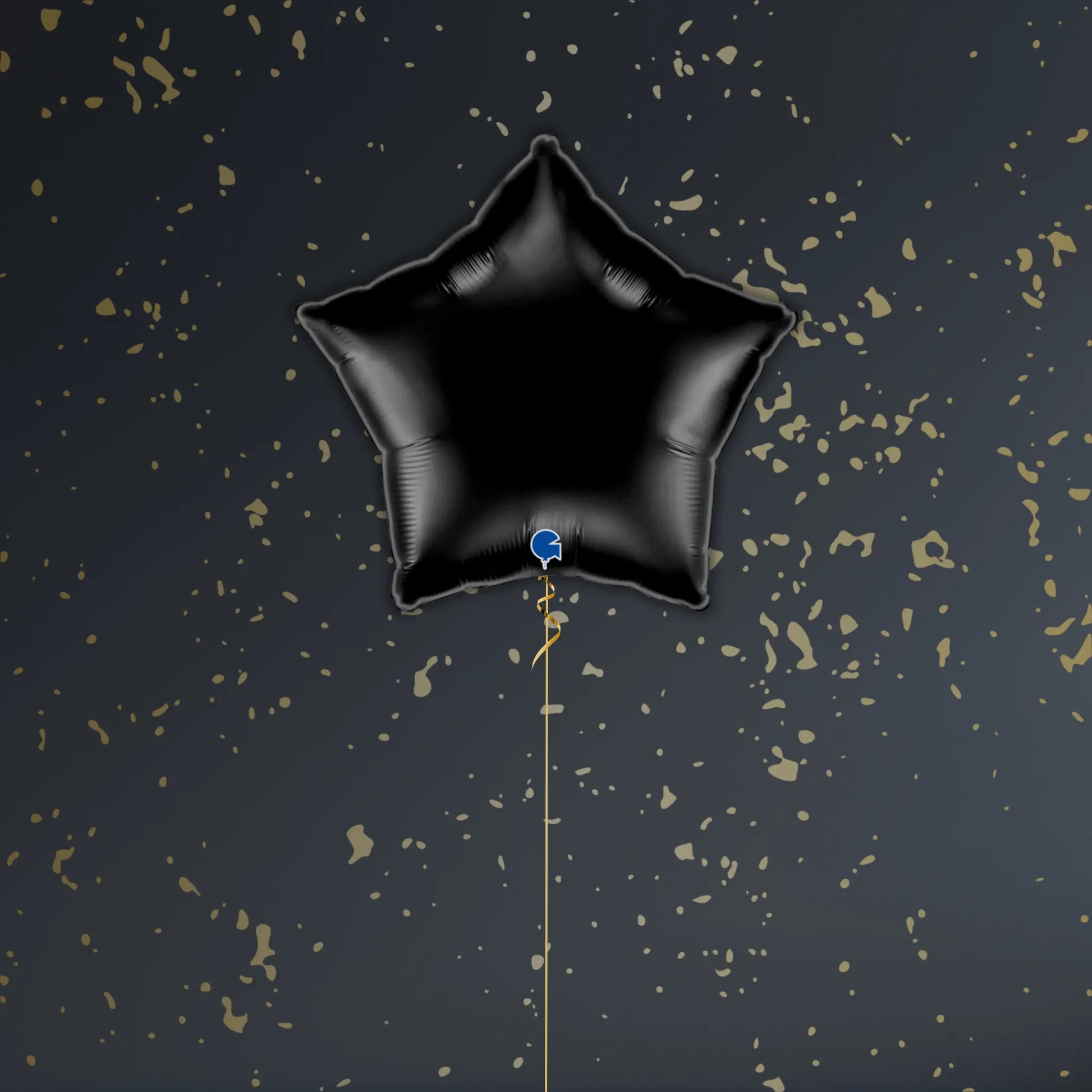 Black Star Balloon Pacakge - Helium Filled