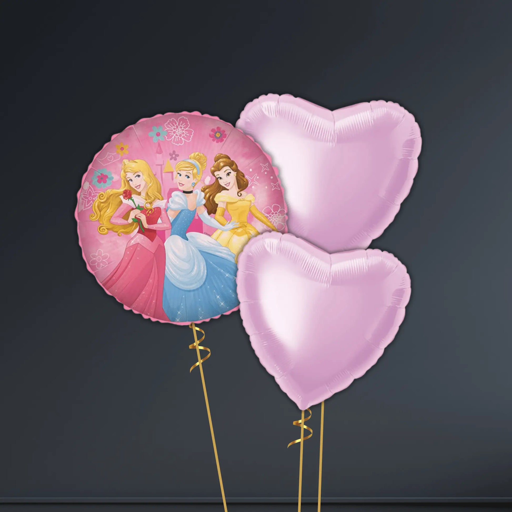 👑 18" Disney Princesses Foil Balloon – Helium-Filled & Delivered 🎈