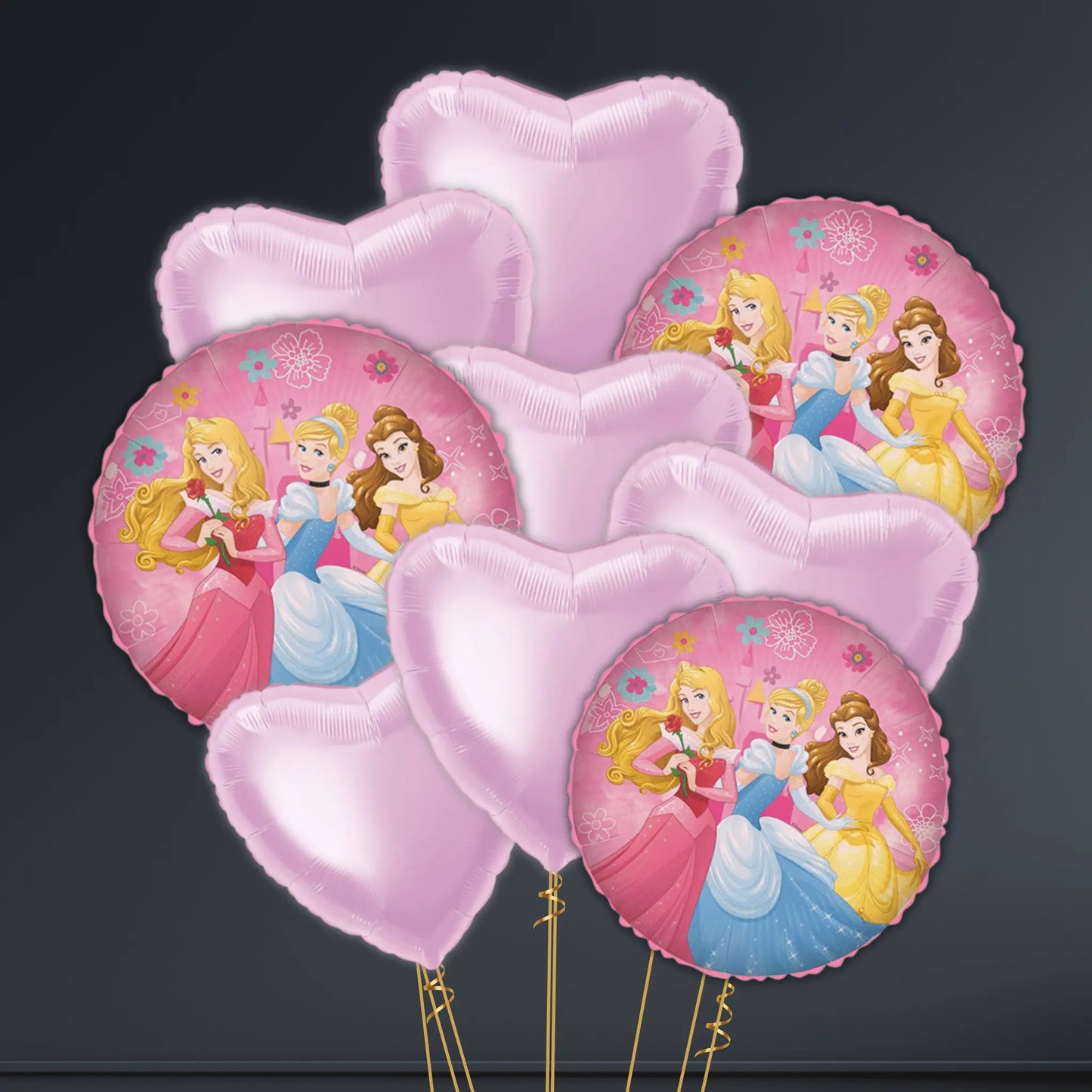 👑 18" Disney Princesses Foil Balloon – Helium - Filled & Delivered 🎈 | The Party Hut