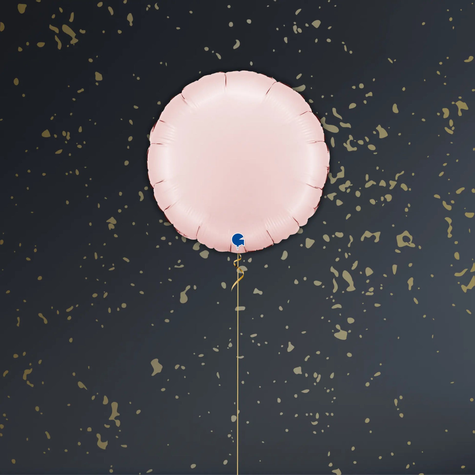 Pastel Pink Round Balloon Package - Helium Filled