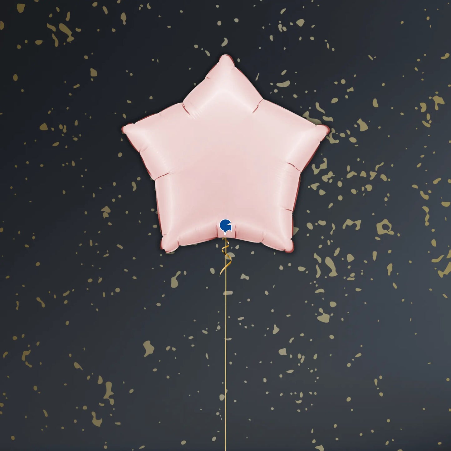 18" Satin Pastel Pink Star Foil Balloon – Single or Balloon Bouquet | The Party Hut