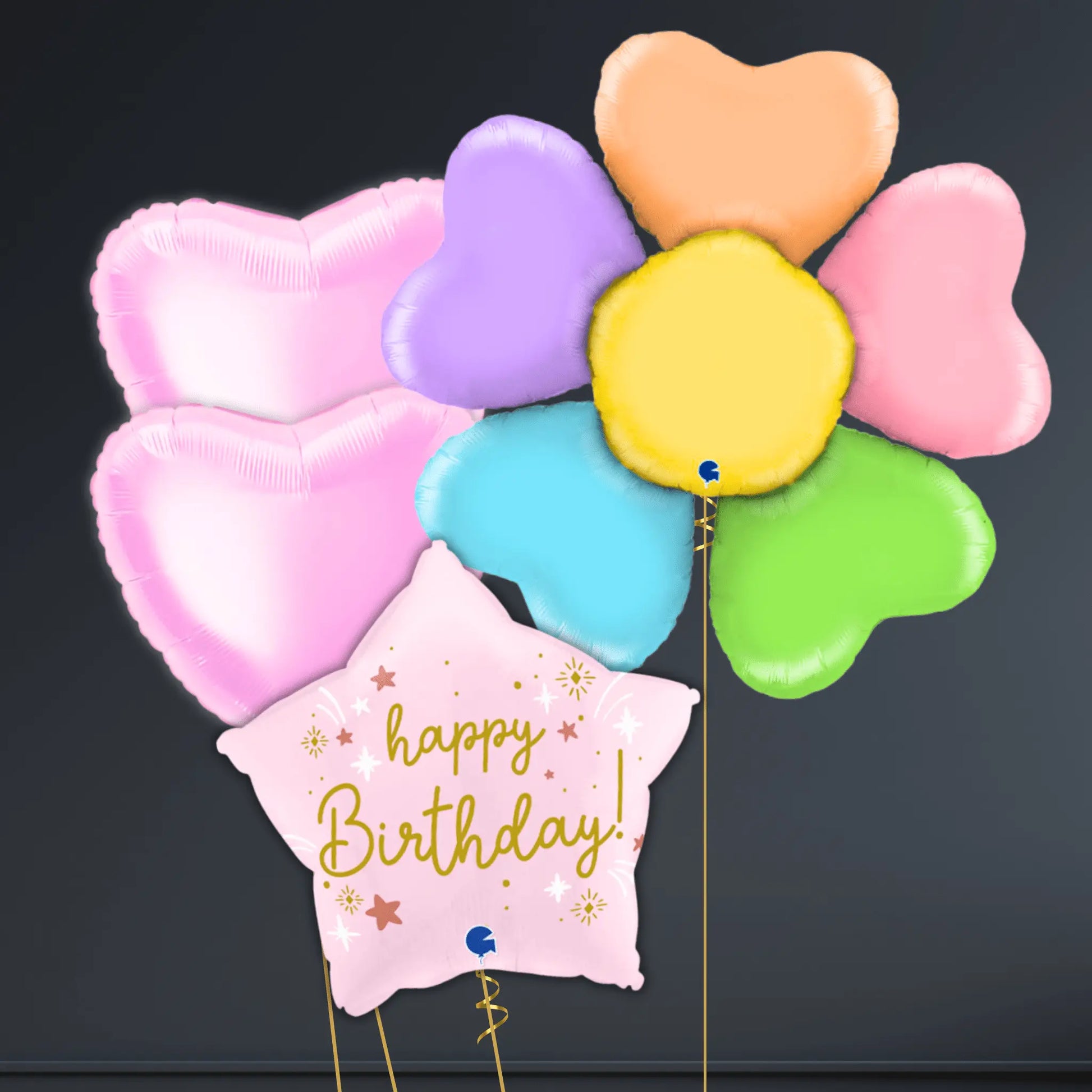 🌼 42" Colourful Daisy Foil Balloon – A Bright & Cheerful Celebration! 🎈✨