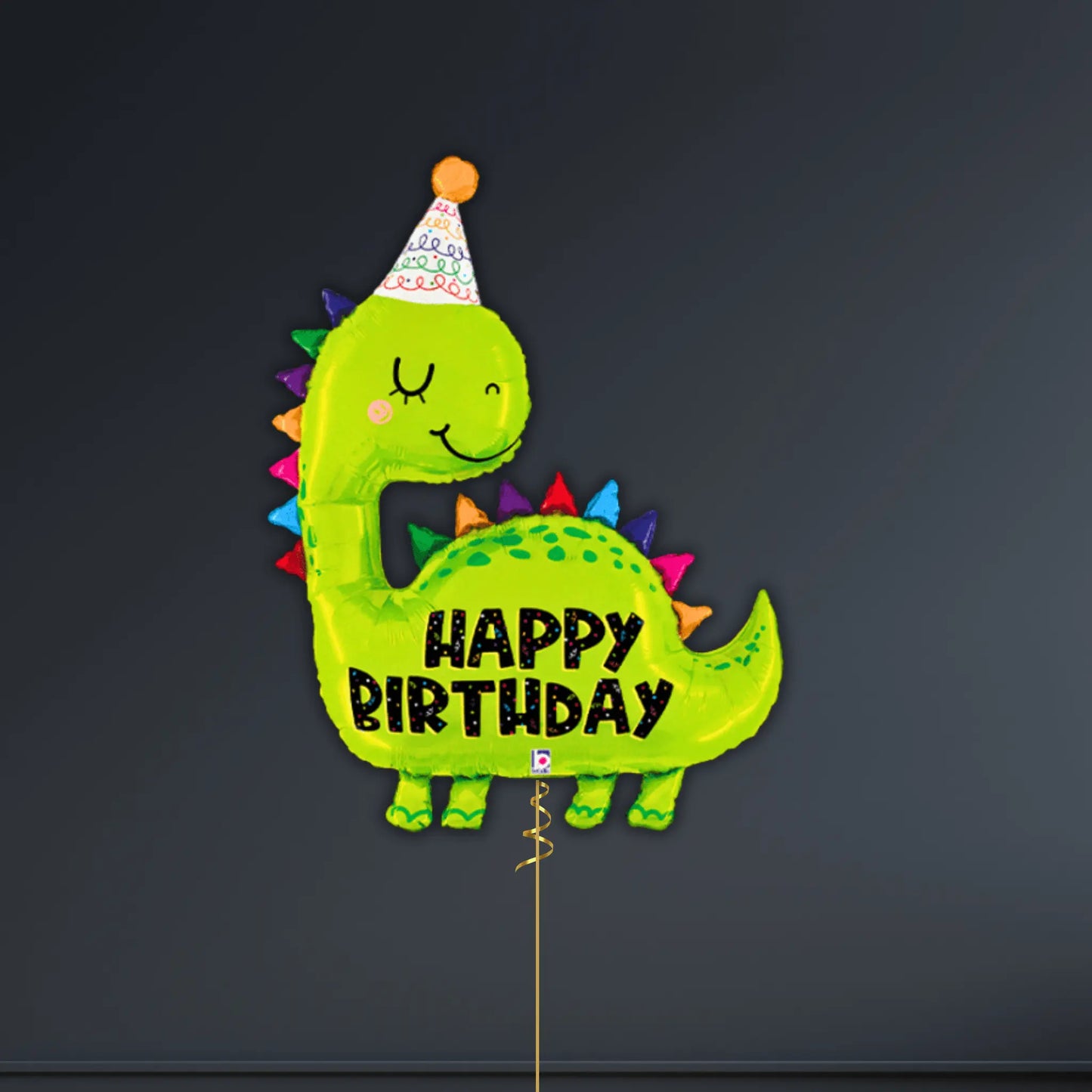 52 - Inch Dinosaur Happy Birthday Foil Balloon or Balloon Bouquet | The Party Hut