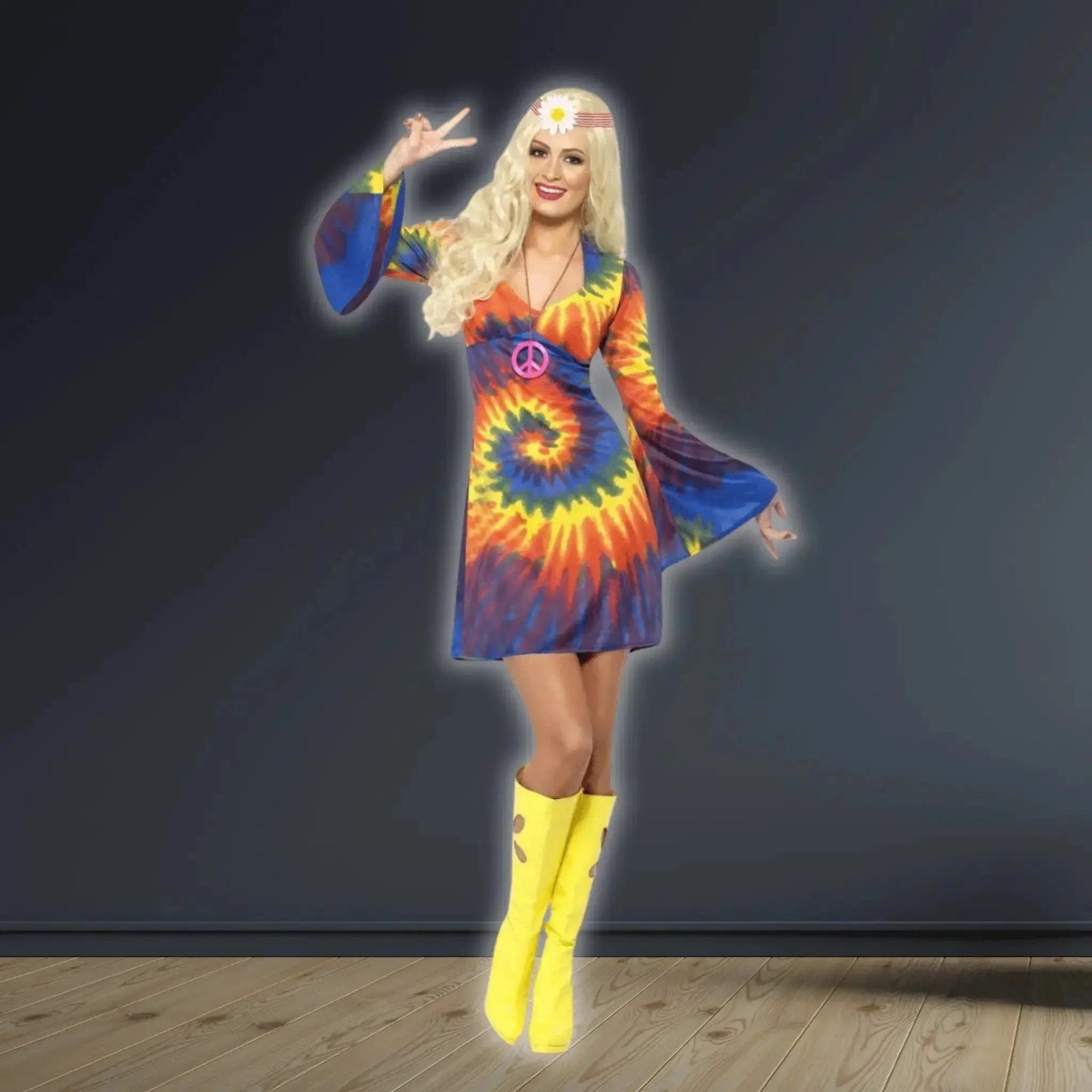 🌈 60s Tie Dye Costume – Groovy & Psychedelic Party Style! ✌️🎶 | The Party Hut Cheltenham