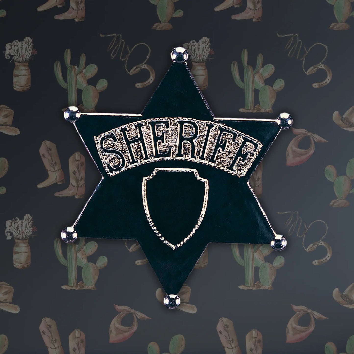 7" Sheriff Badge | The Party Hut Cheltenham