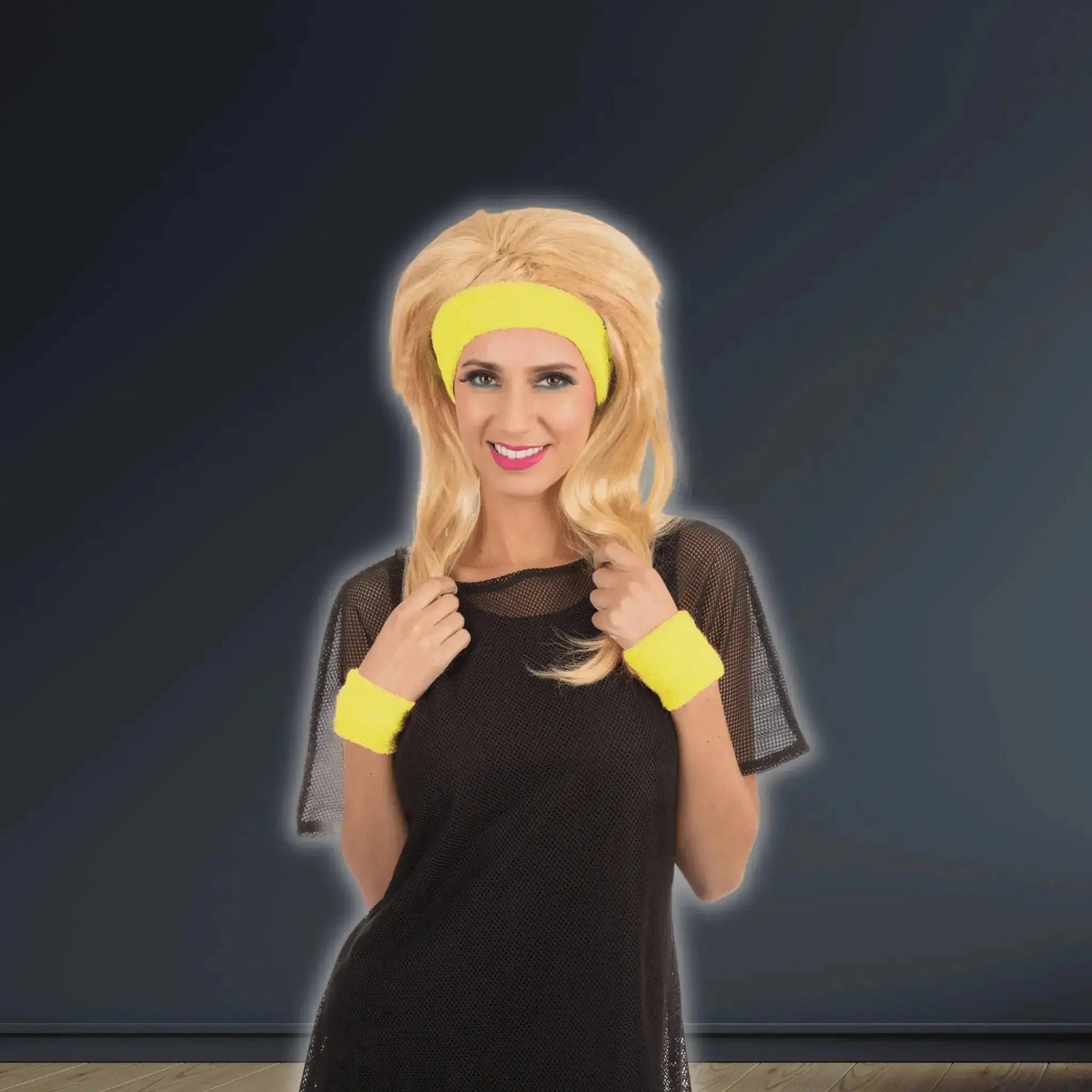🎽 80s Headband & Wristband Set – The Ultimate Retro Fitness & Rave Accessory! 🕺✨