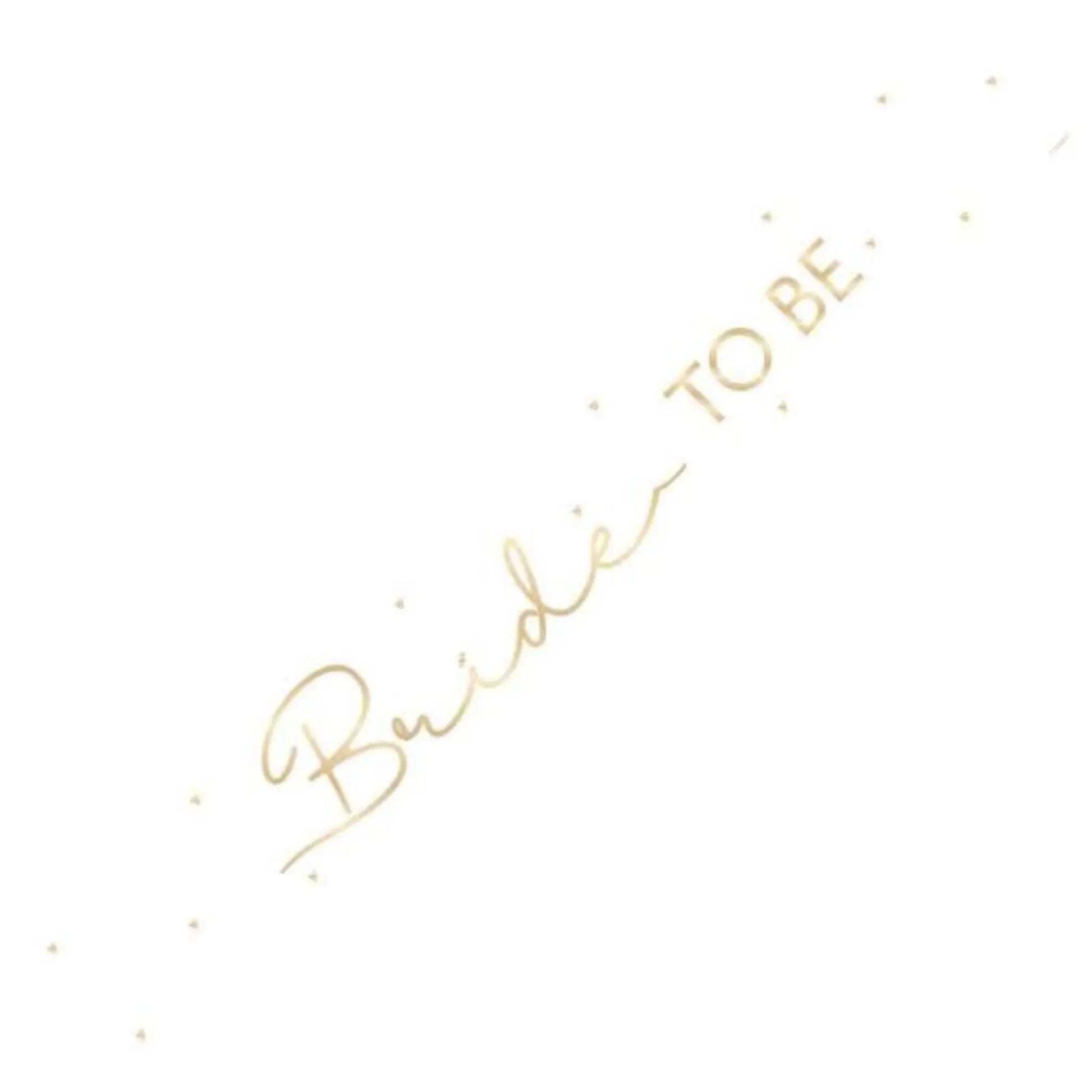 9ft Bride to Be Foil Banner – Elegant & Fun