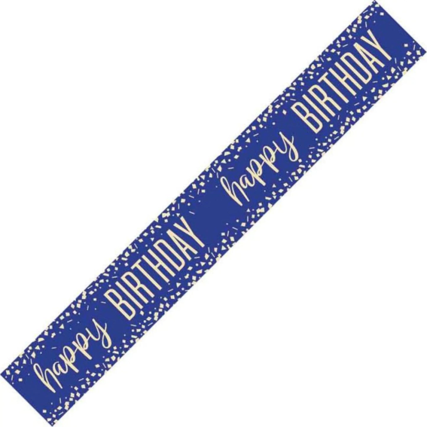 9ft Happy Birthday Confetti Foil Banner – Festive Party Decoration | The Party Hut Cheltenham