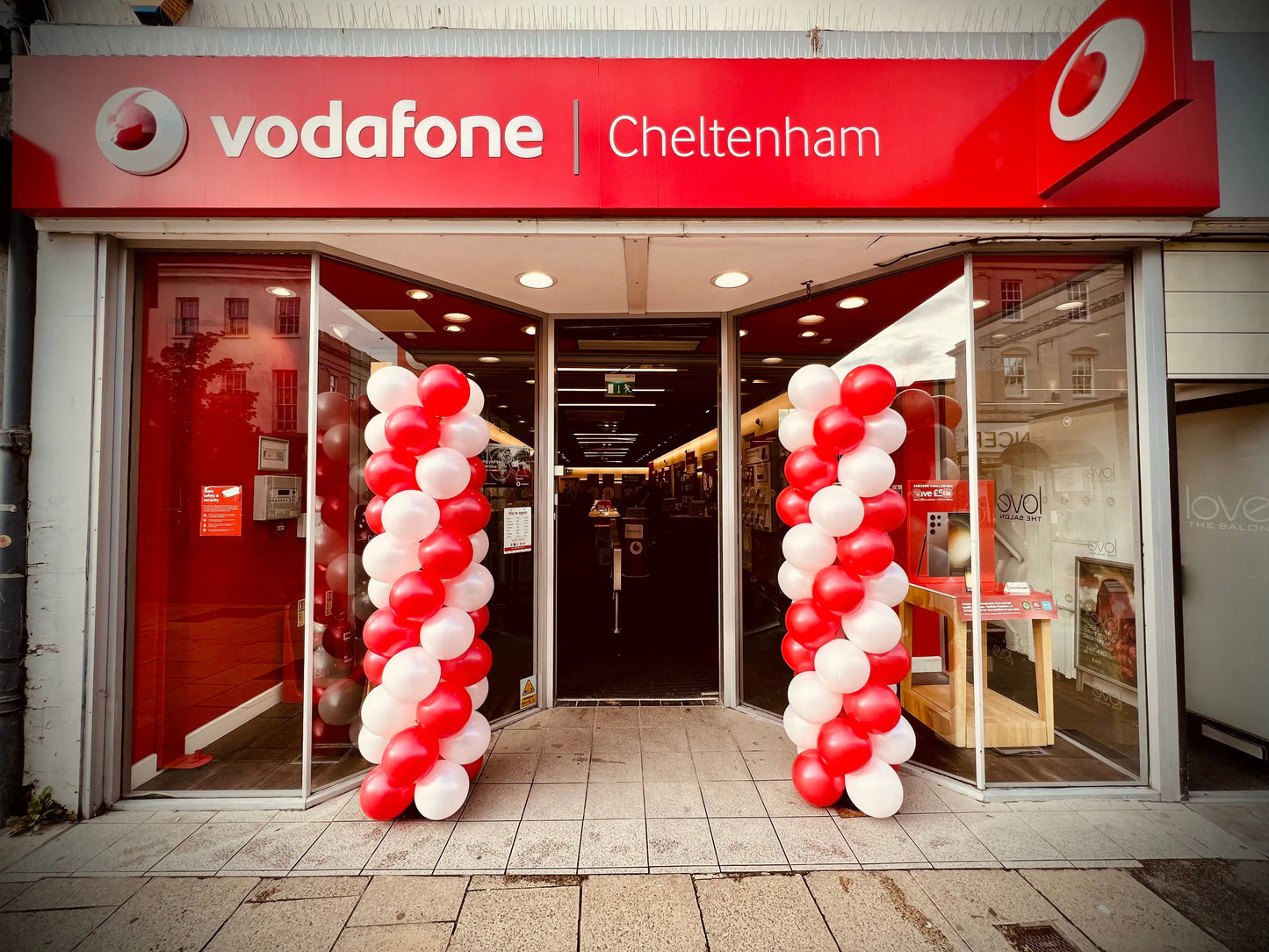 Customisable 6ft Balloon Column - Perfect for Events | The Party Hut Cheltenham