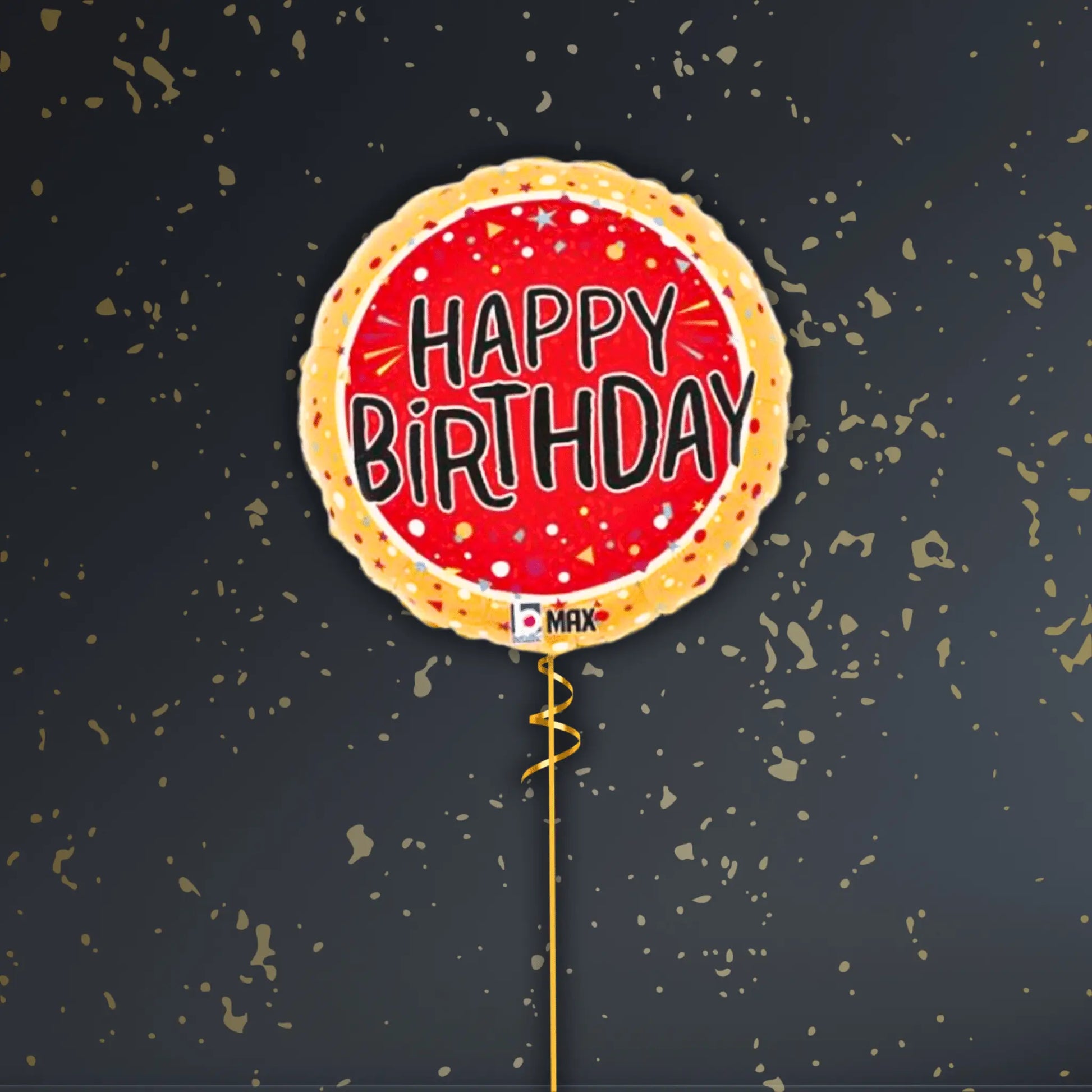 Birthday Bubbles Balloon Package - Helium Filled