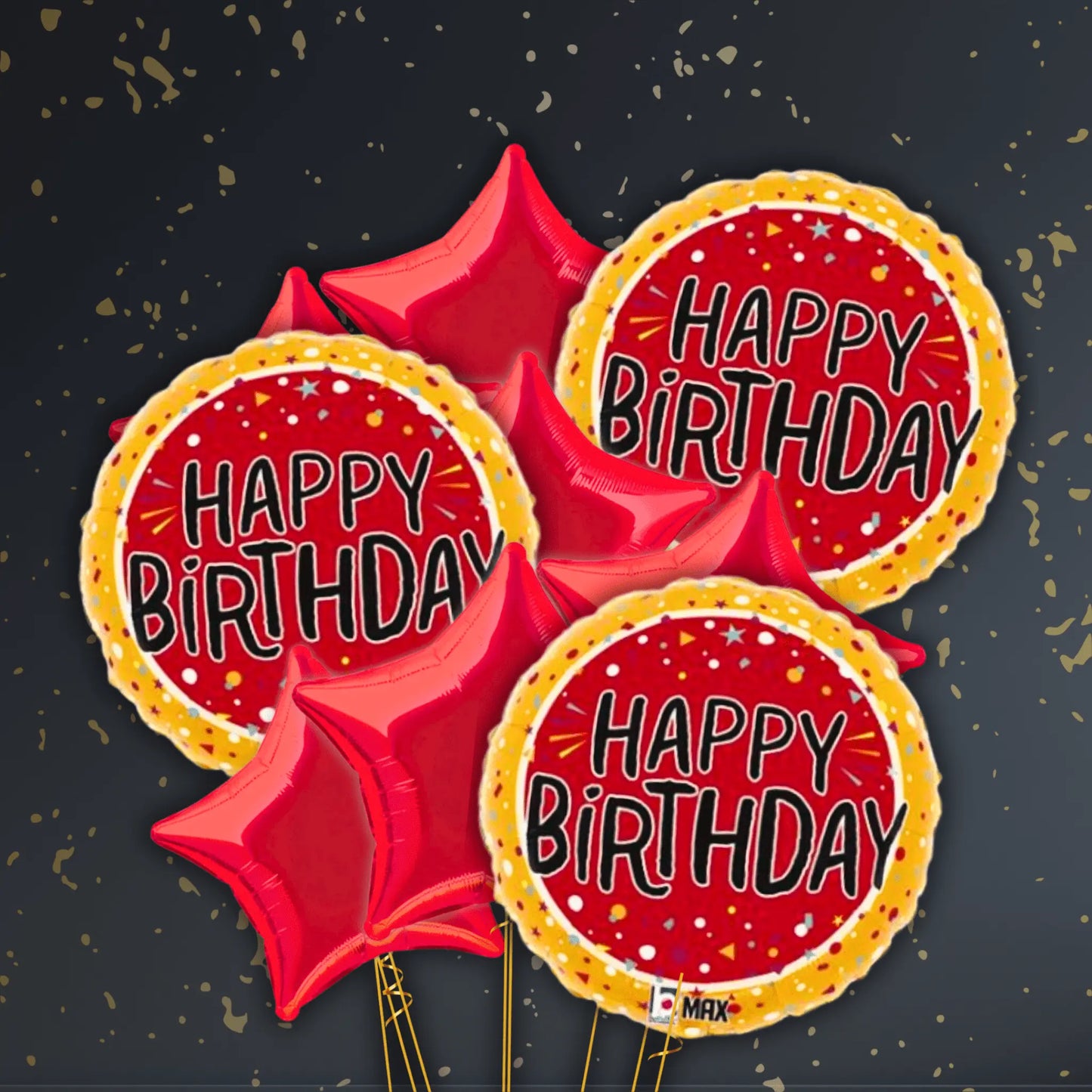 18" Birthday Fun Beer Bubbles Foil Balloon – Single or Balloon Bouquet | The Party Hut