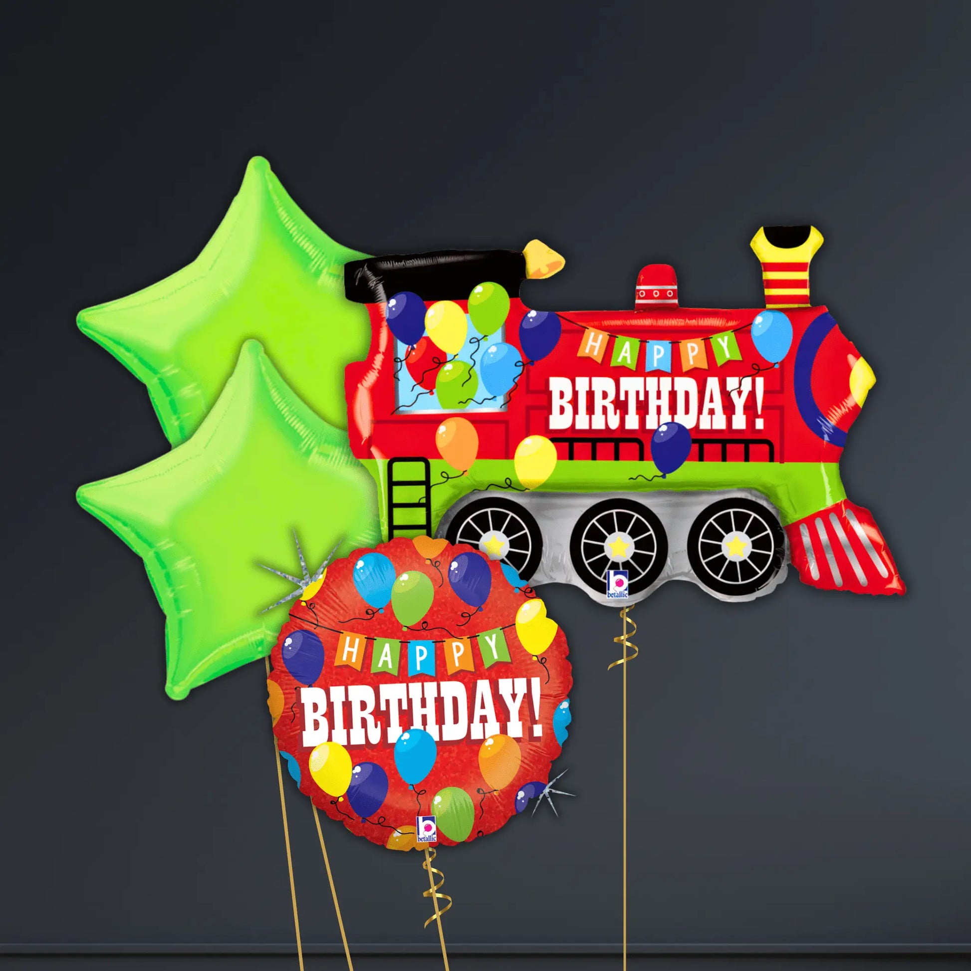 🚂🎈 Birthday Party Train Balloon Set – A Fun & Festive Celebration! 🎉✨