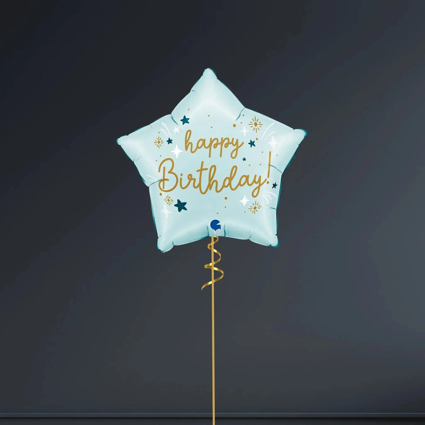 Blue Star - Shaped Birthday Foil Balloon – 18" | The Party Hut