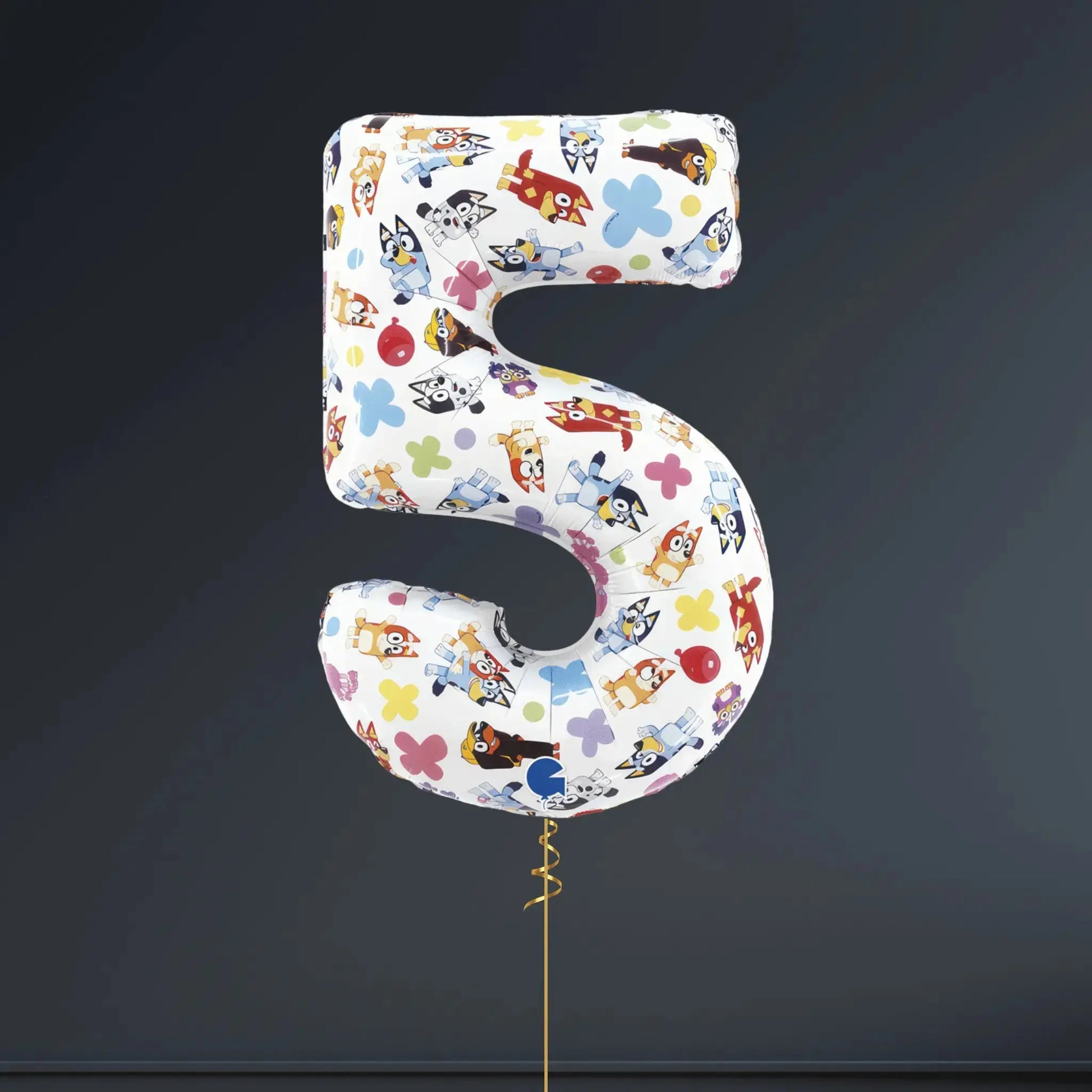 Bluey Number Five Foil Balloon – 26”