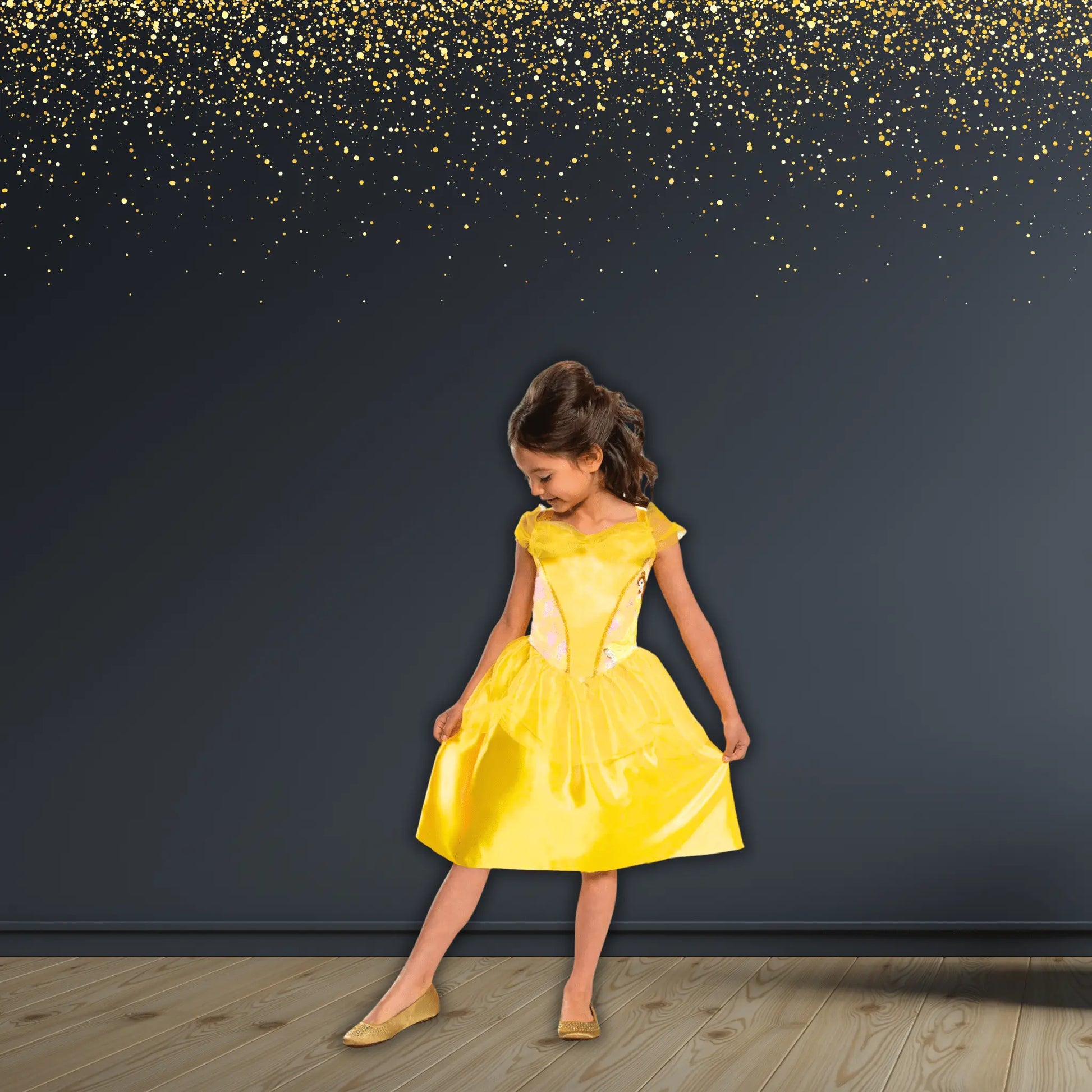 Children's Disney Belle Costume – Classic Yellow Dress