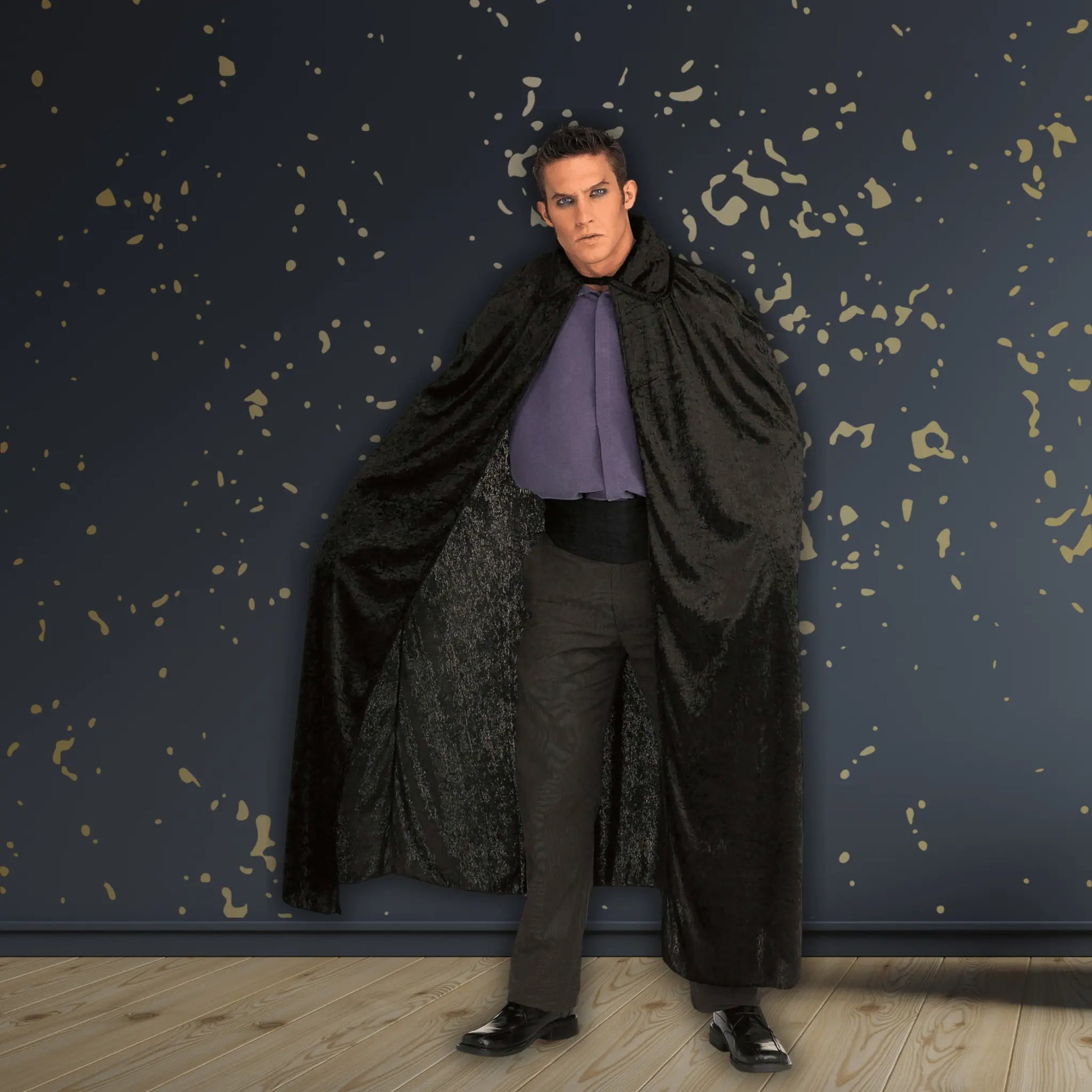 Velvet Cape - Black