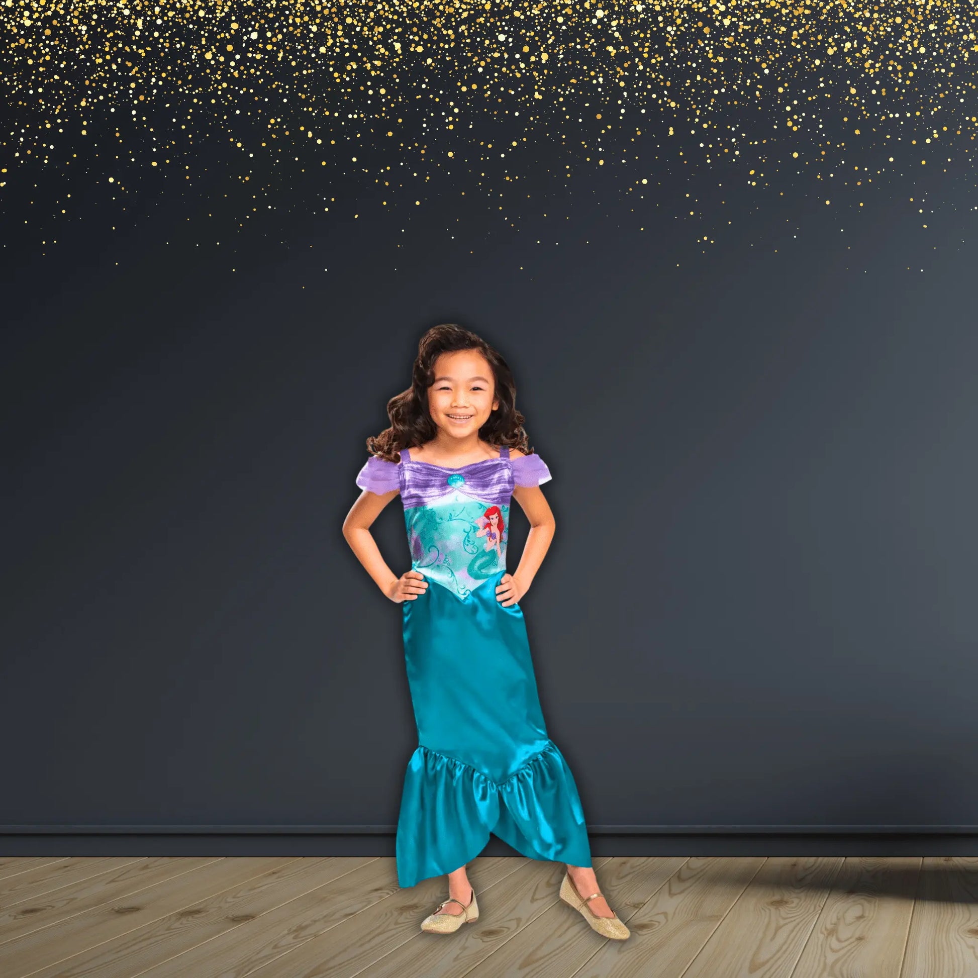 Disney The Little Mermaid Basic Plus Costume - Kids' Dress