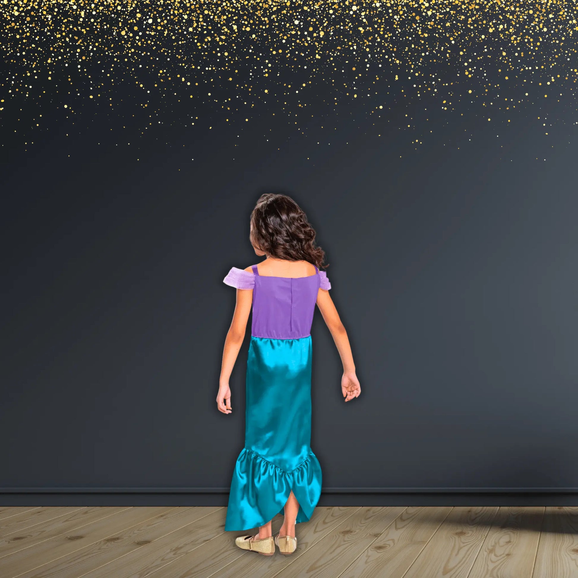 Disney The Little Mermaid Basic Plus Costume - Kids' Dress