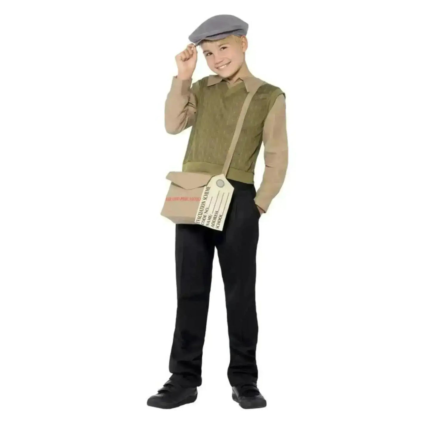 Evacuee Costume (Boys/Kids) | The Party Hut