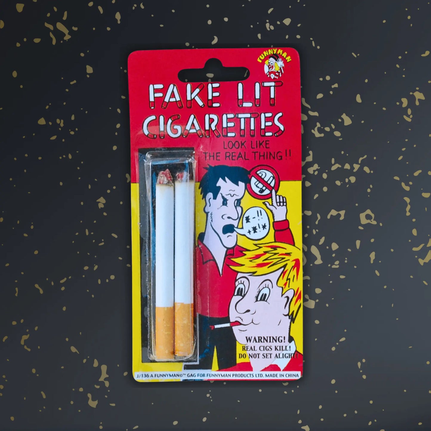 Fake Lit Cigarettes – Realistic Novelty Fancy Dress Prop | The Party Hut