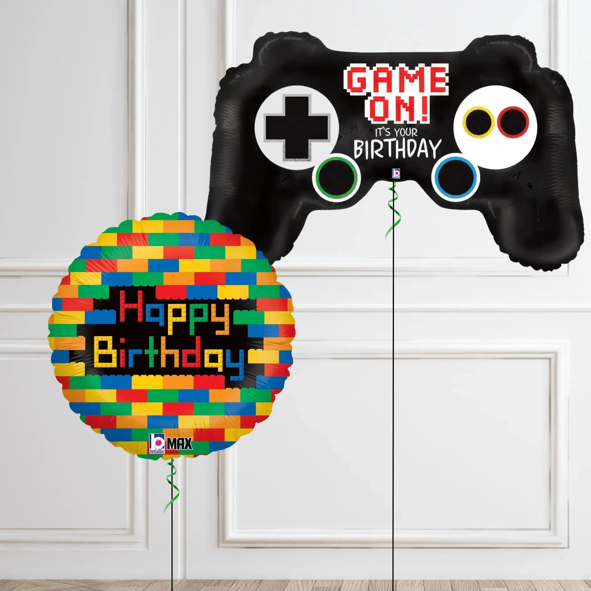 Gaming Themed Birthday Balloon Bouquet