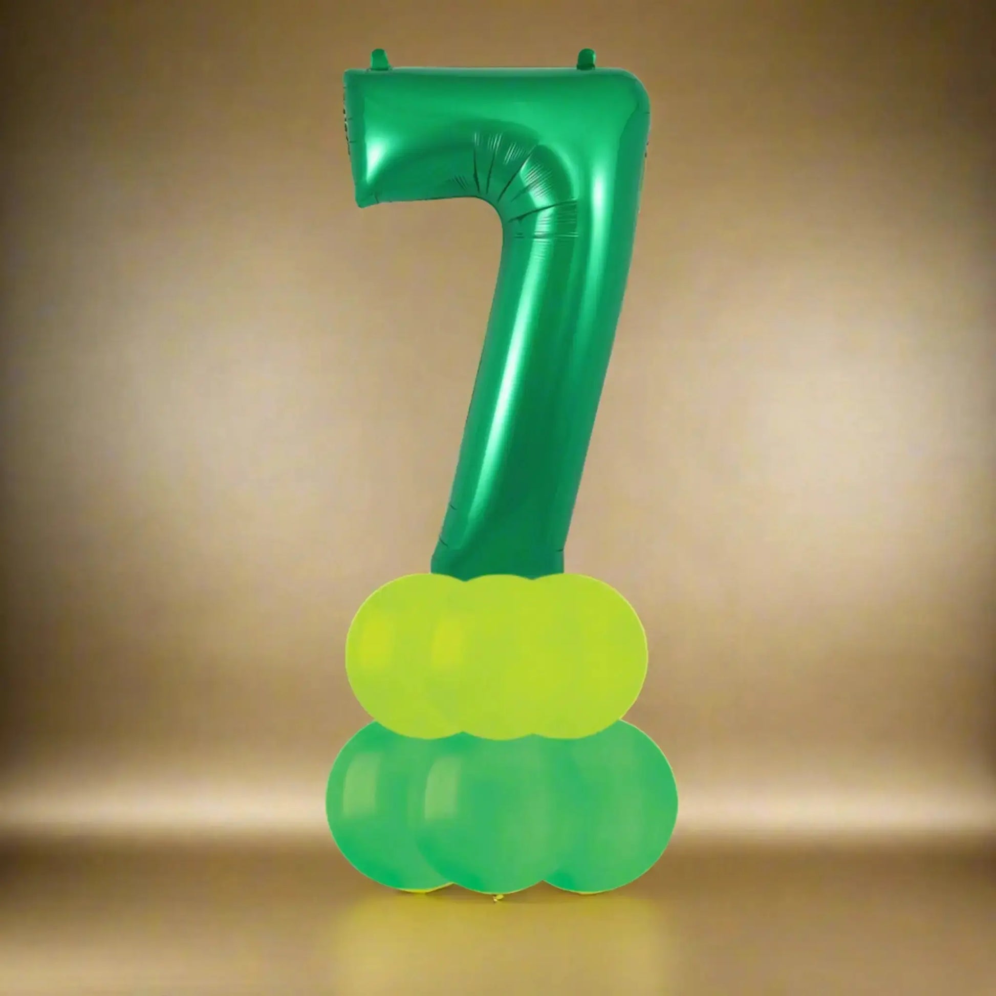 Green Balloon Number Stack – Any Age
