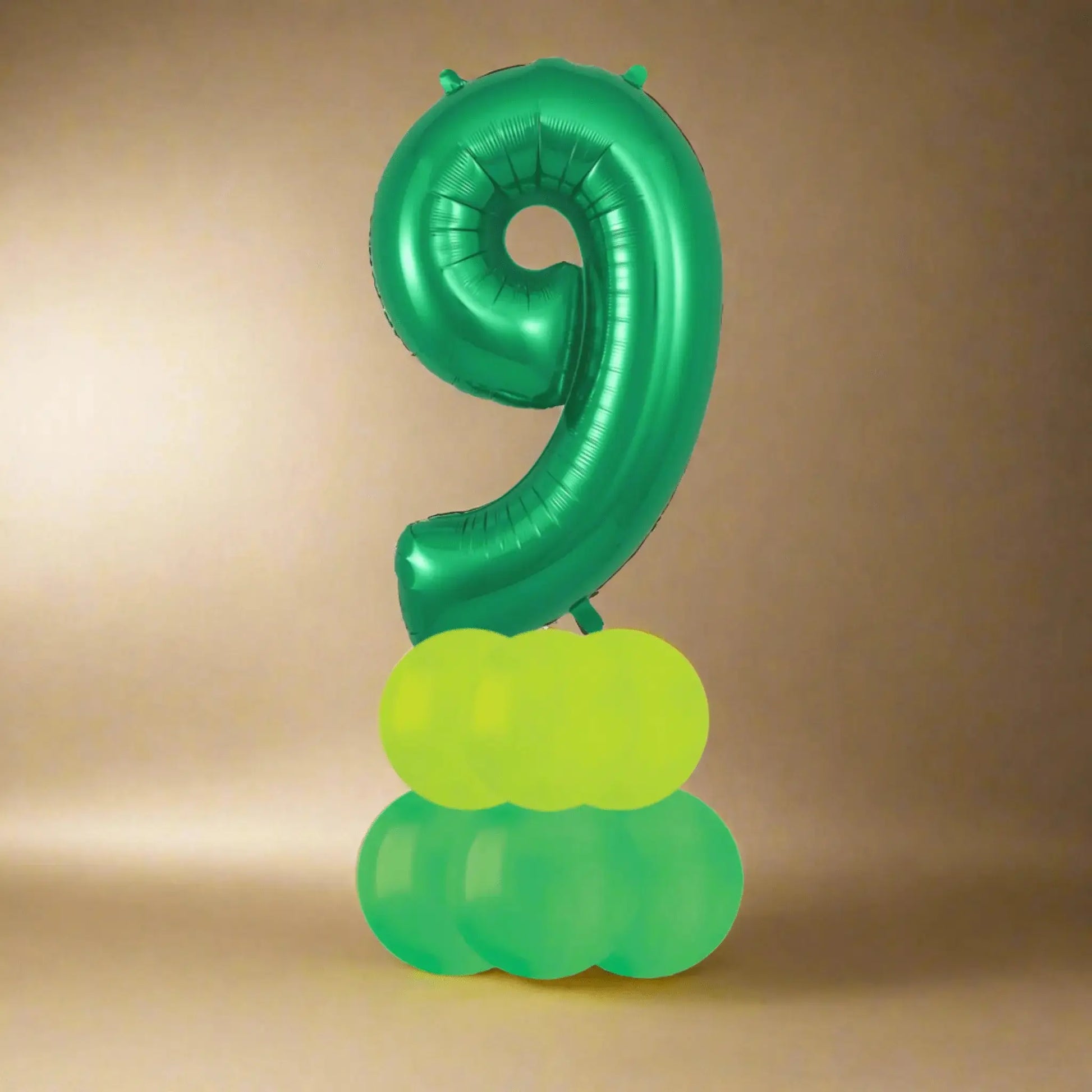 Green Balloon Number Stack – Any Age