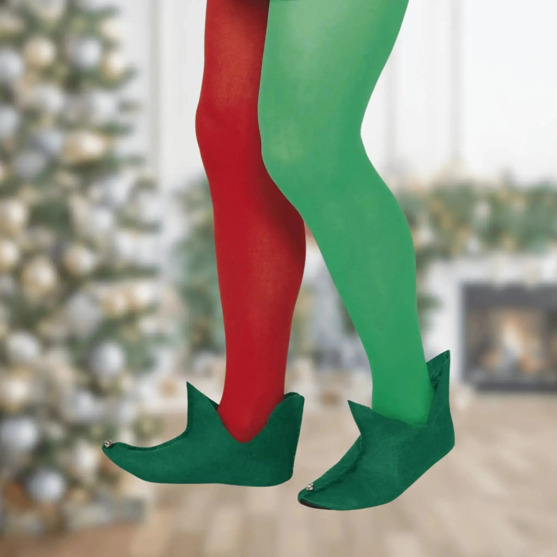 Green Elf Boots – Festive Christmas Footwear for Holiday Fun