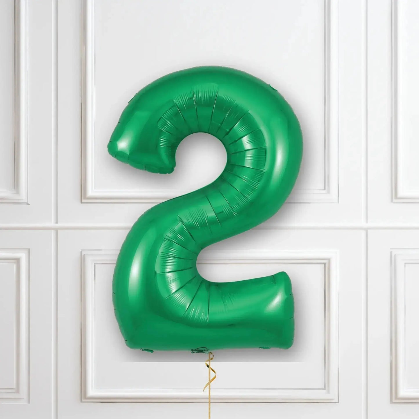Green Number Balloons - 34", With Helium | The Party Hut