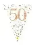 Happy Birthday Bunting (Rose Gold Sparkle) 3.9m