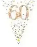 Happy Birthday Bunting (Rose Gold Sparkle) 3.9m