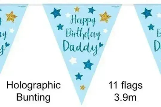 Happy Birthday Daddy Bunting