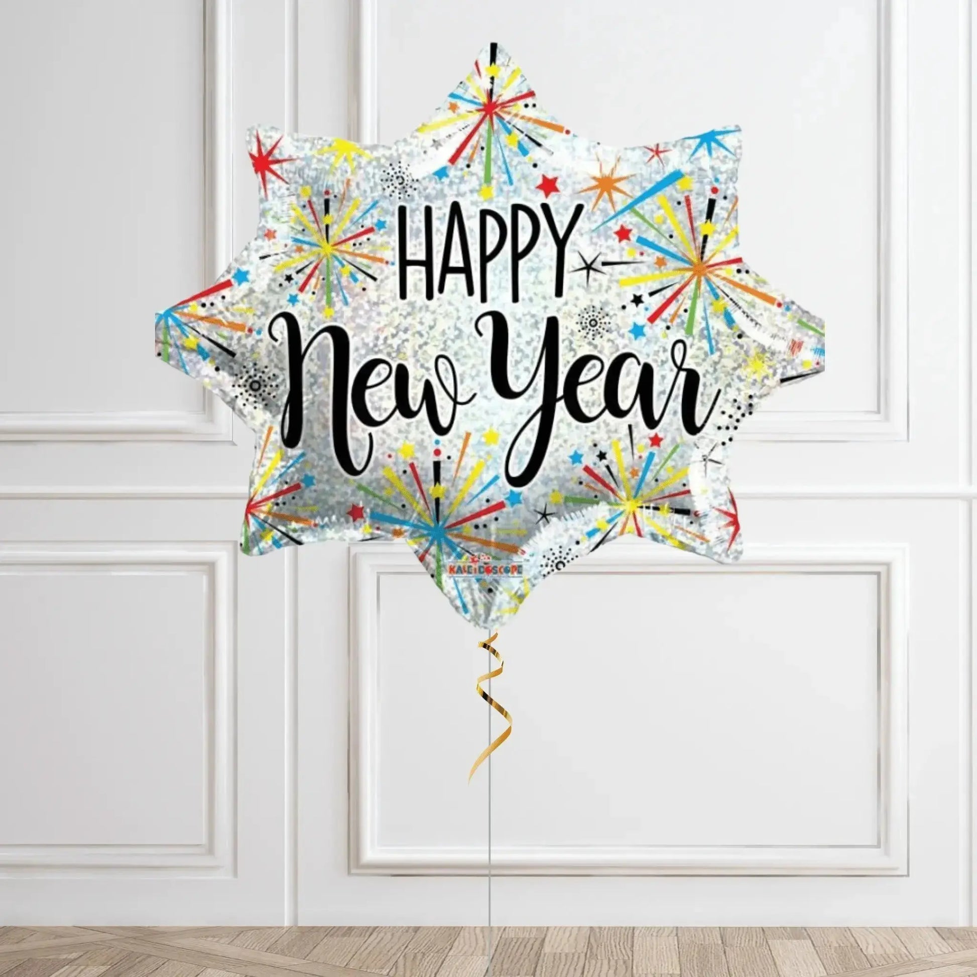 Happy New Year Explosion Helium Balloon