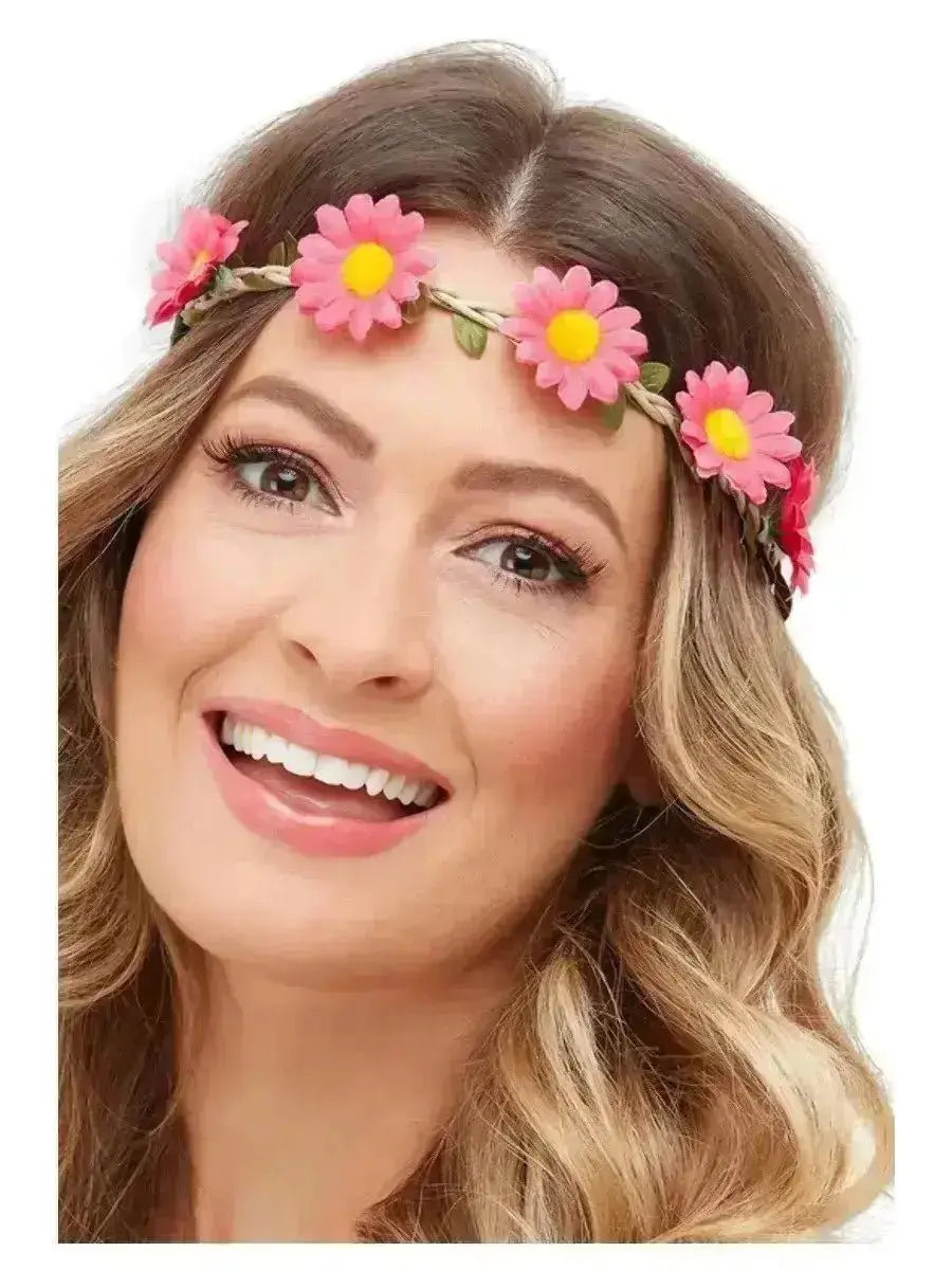 Hawaiian/Hippie Daisy Chain Headbands