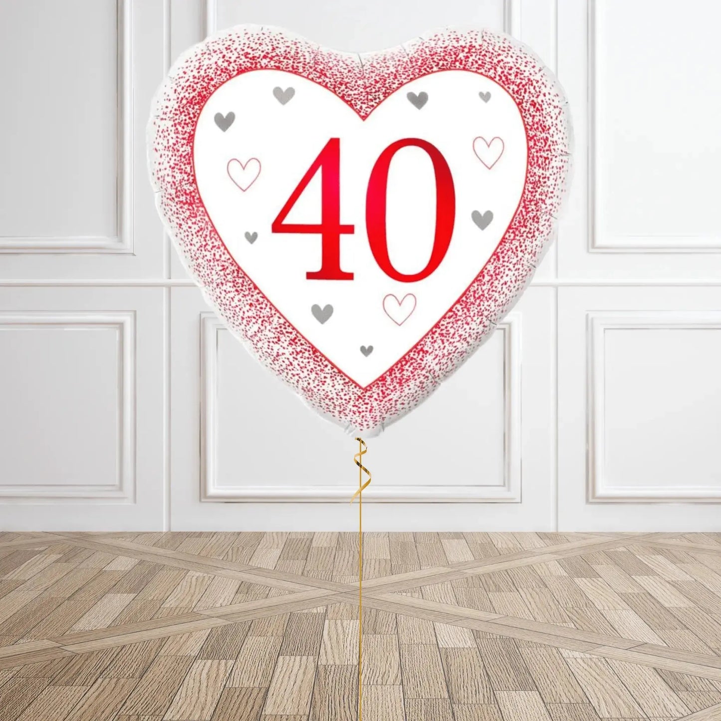 Helium Balloon Bouquet - 40th Wedding Anniversary | The Party Hut