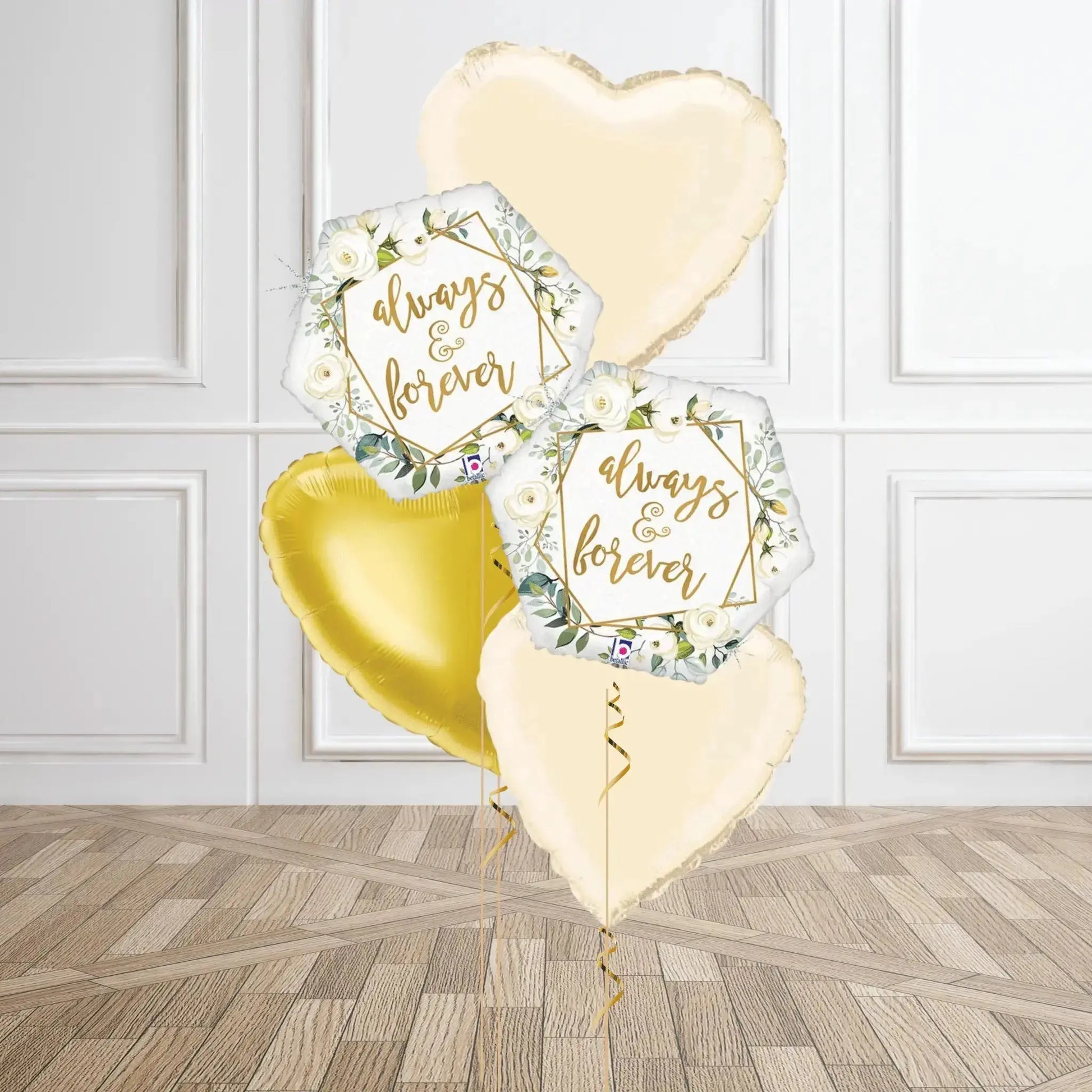 Helium Balloon Bouquet - Always & Forever