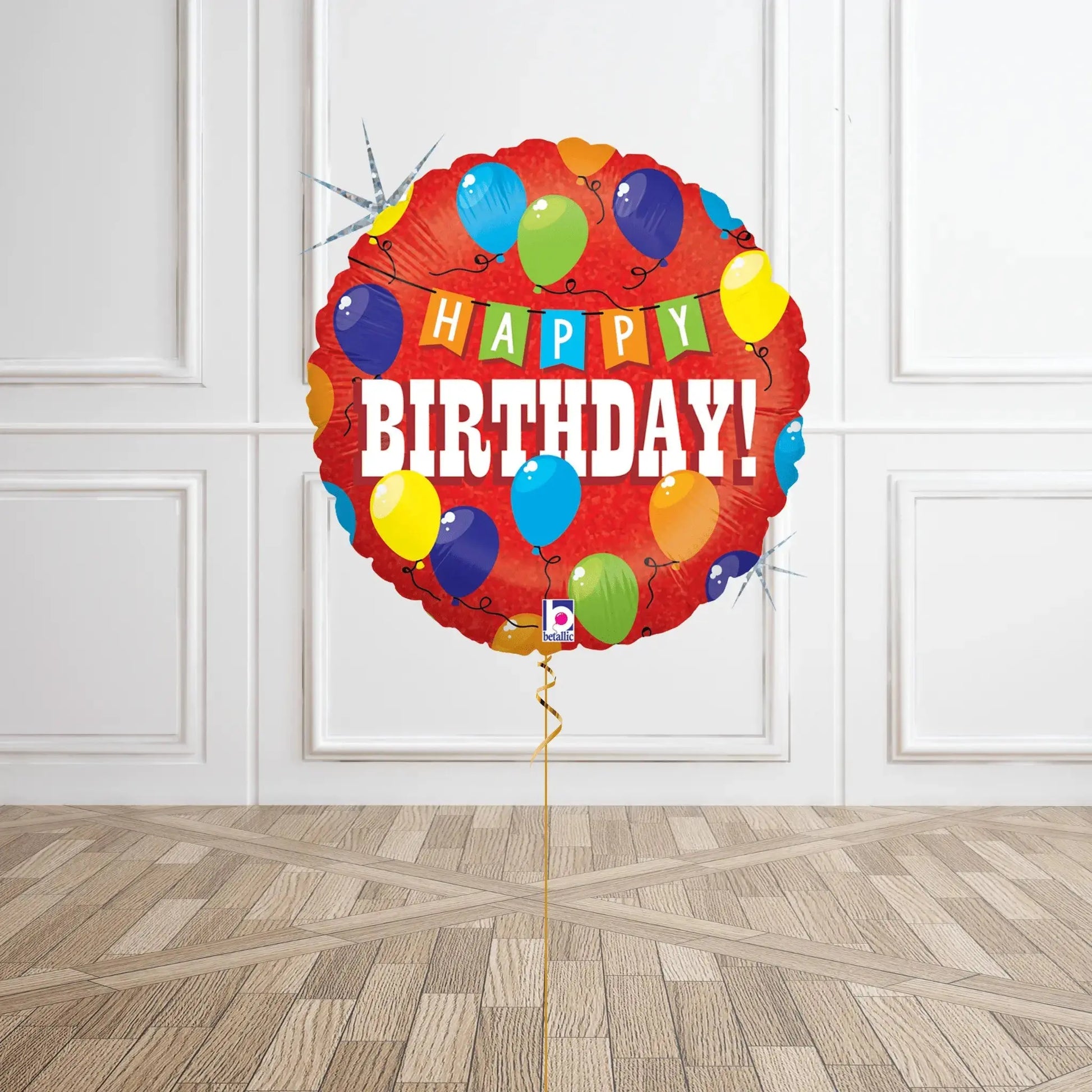 Helium Balloon Bouquet - Happy Birthday