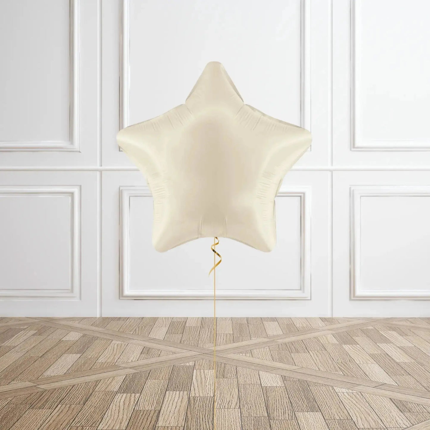 Helium Balloon Bouquet - Ivory Stars | The Party Hut