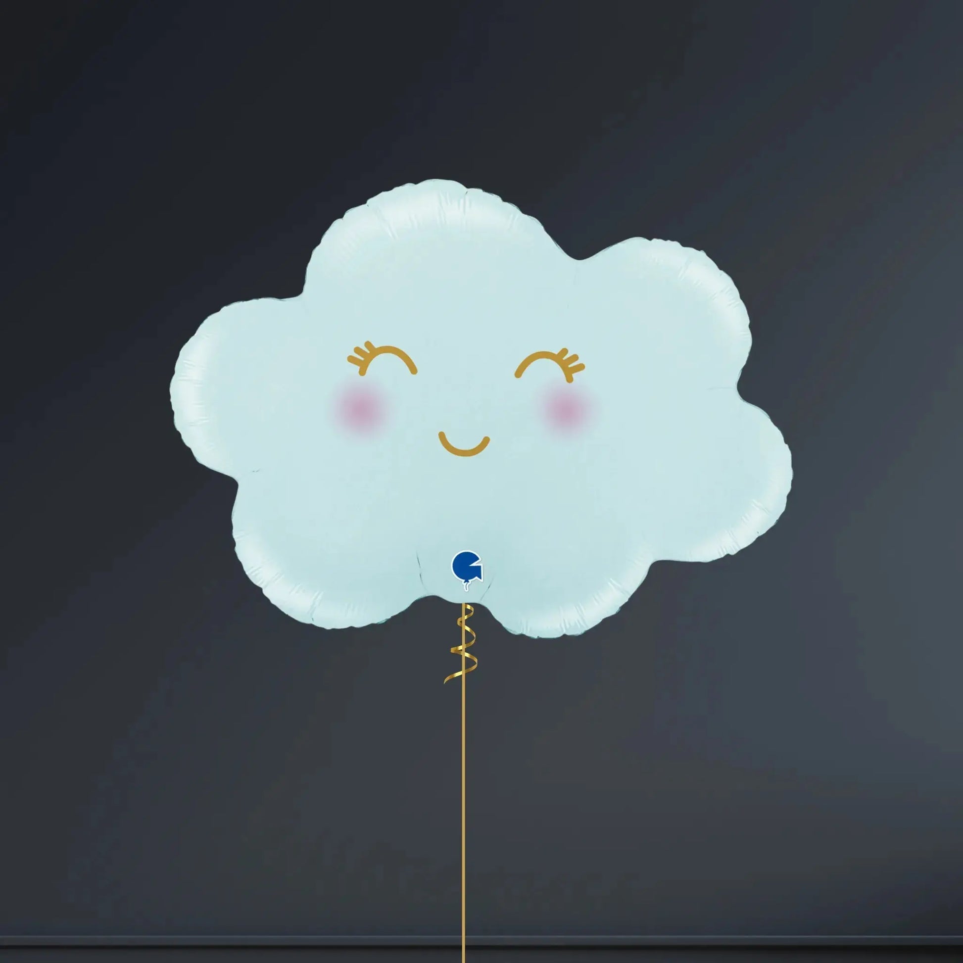 Helium Balloon Bouquet – Welcome Baby Boy & Cloud