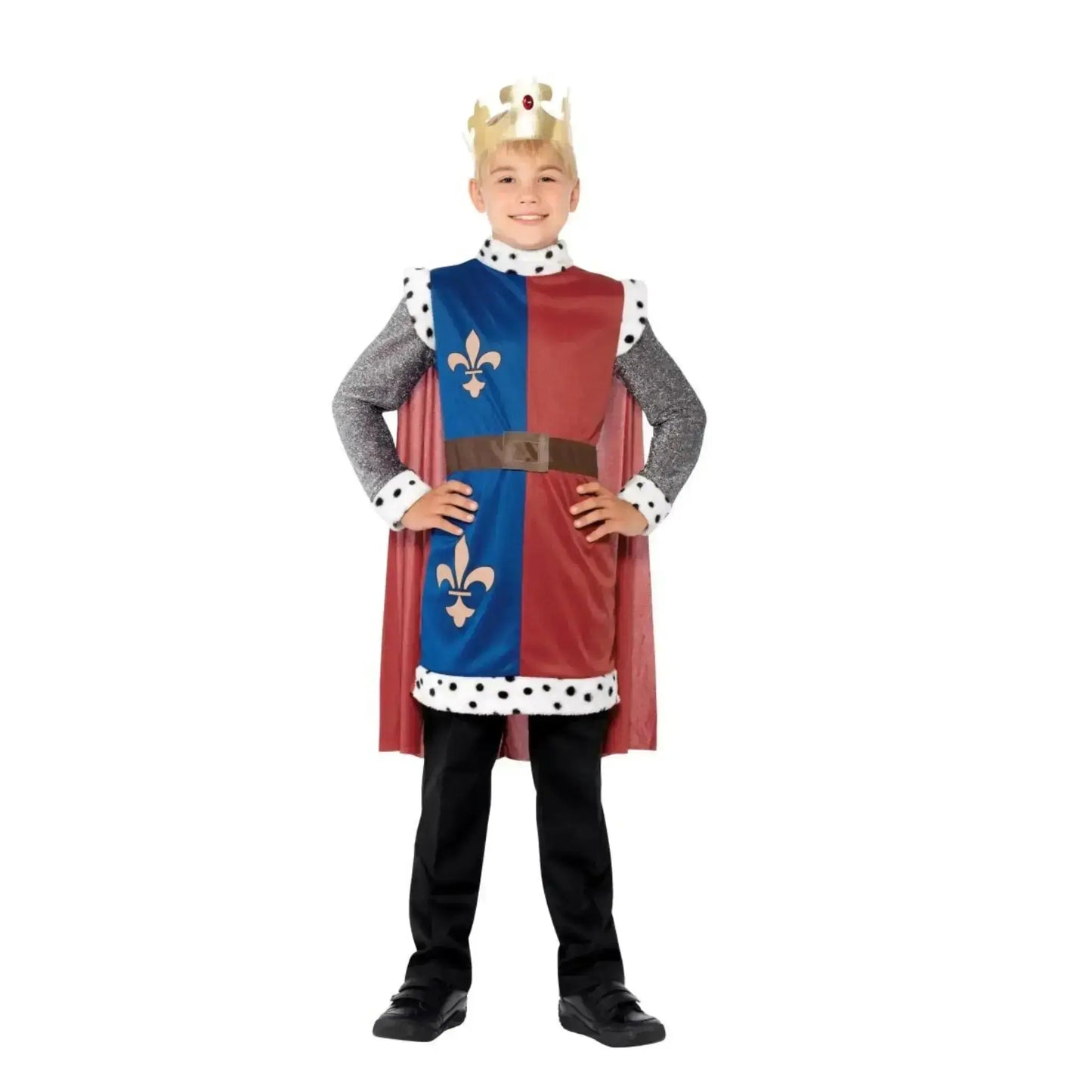 King Arthur Medieval Costume, Kids | The Party Hut