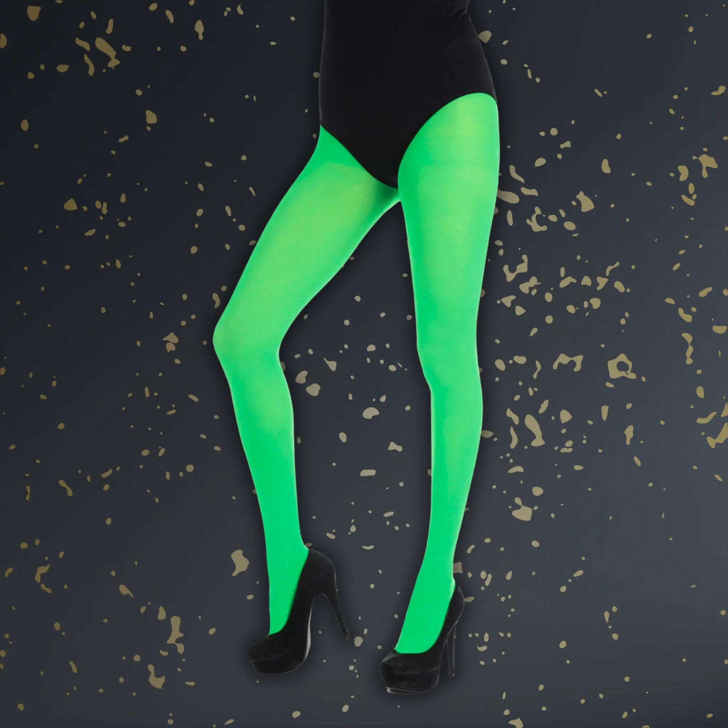 Ladies Green Tights – Perfect for Fancy Dress & Themed Events | The Party Hut