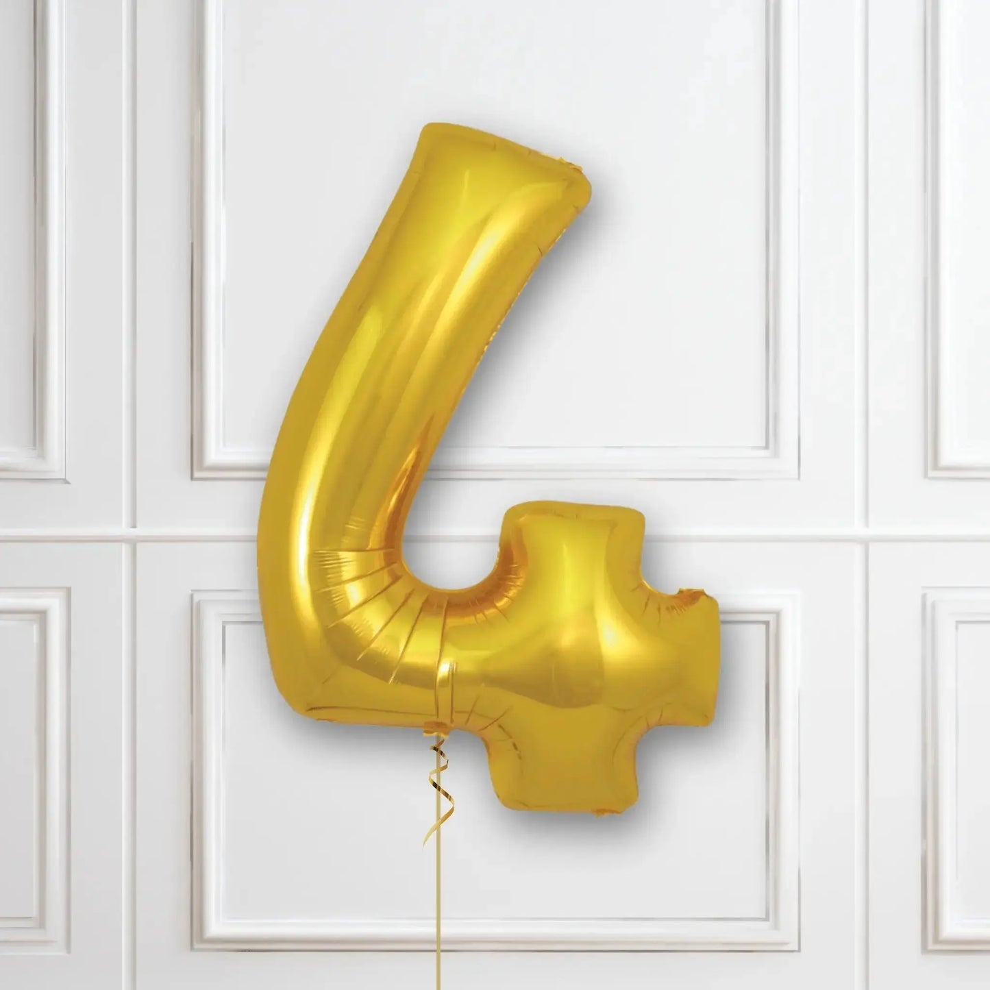 Large Gold Foil Number Balloons | The Party Hut