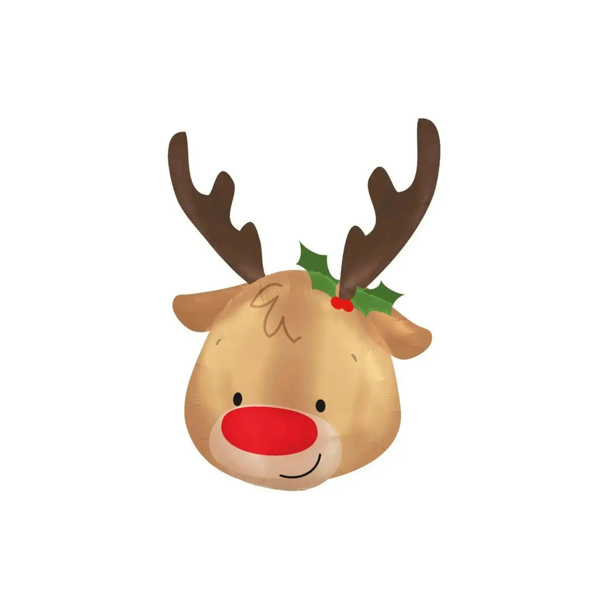 Large Reindeer Face Balloon