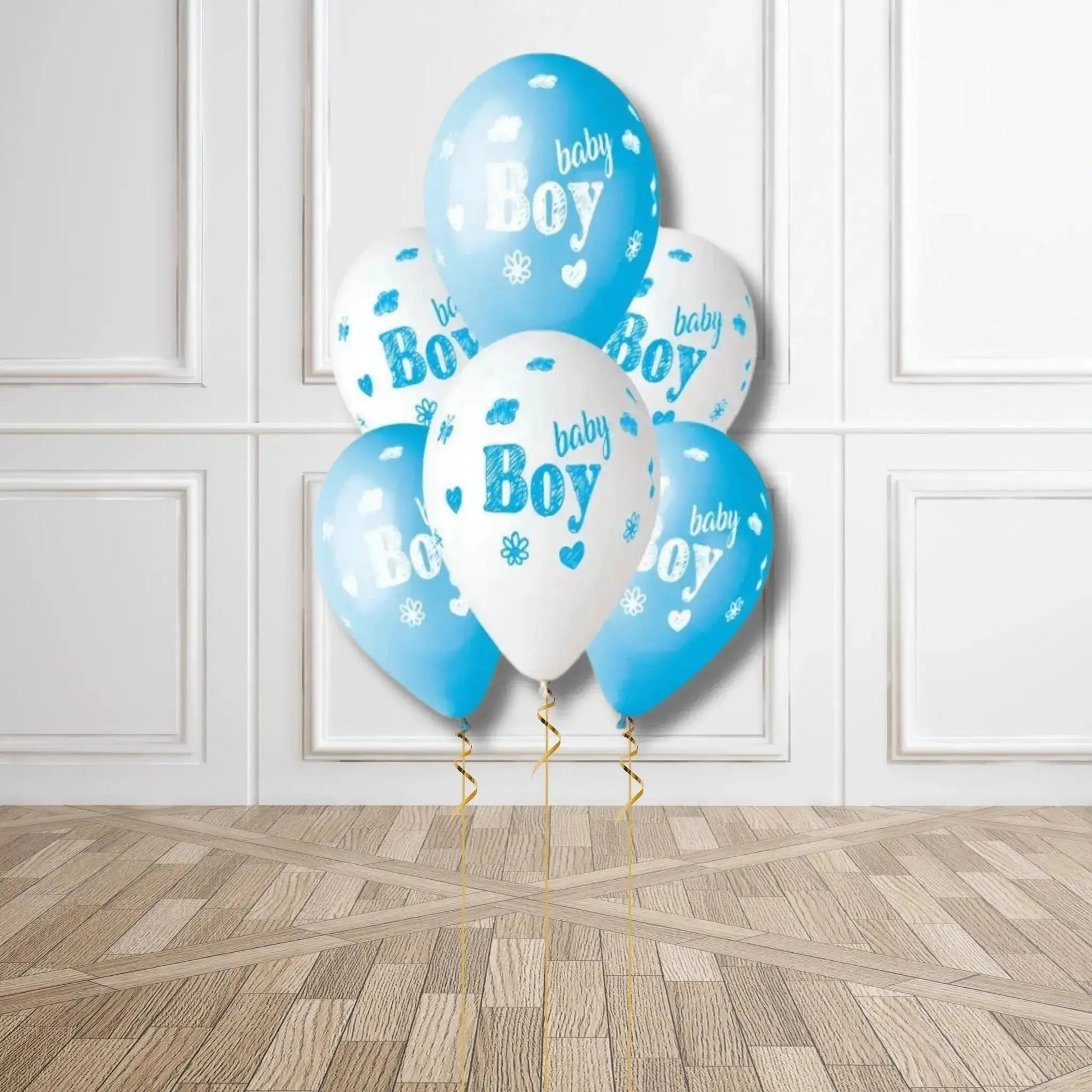 Latex Balloon Bouquet - Baby Boy