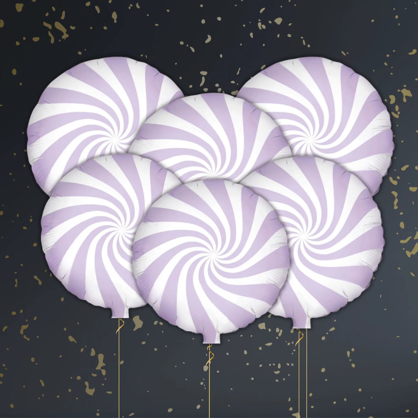 18" Lilac Candy Sweetie Foil Balloon – Single or Balloon Bouquet | The Party Hut